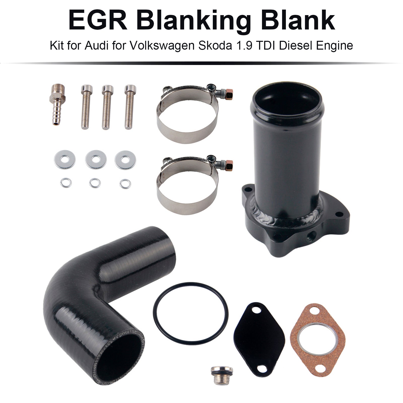 1996-2010 Skoda Octavia I 1.9 TDI 66 kW engine AGR and ALH EGR Blanking Blank Kit