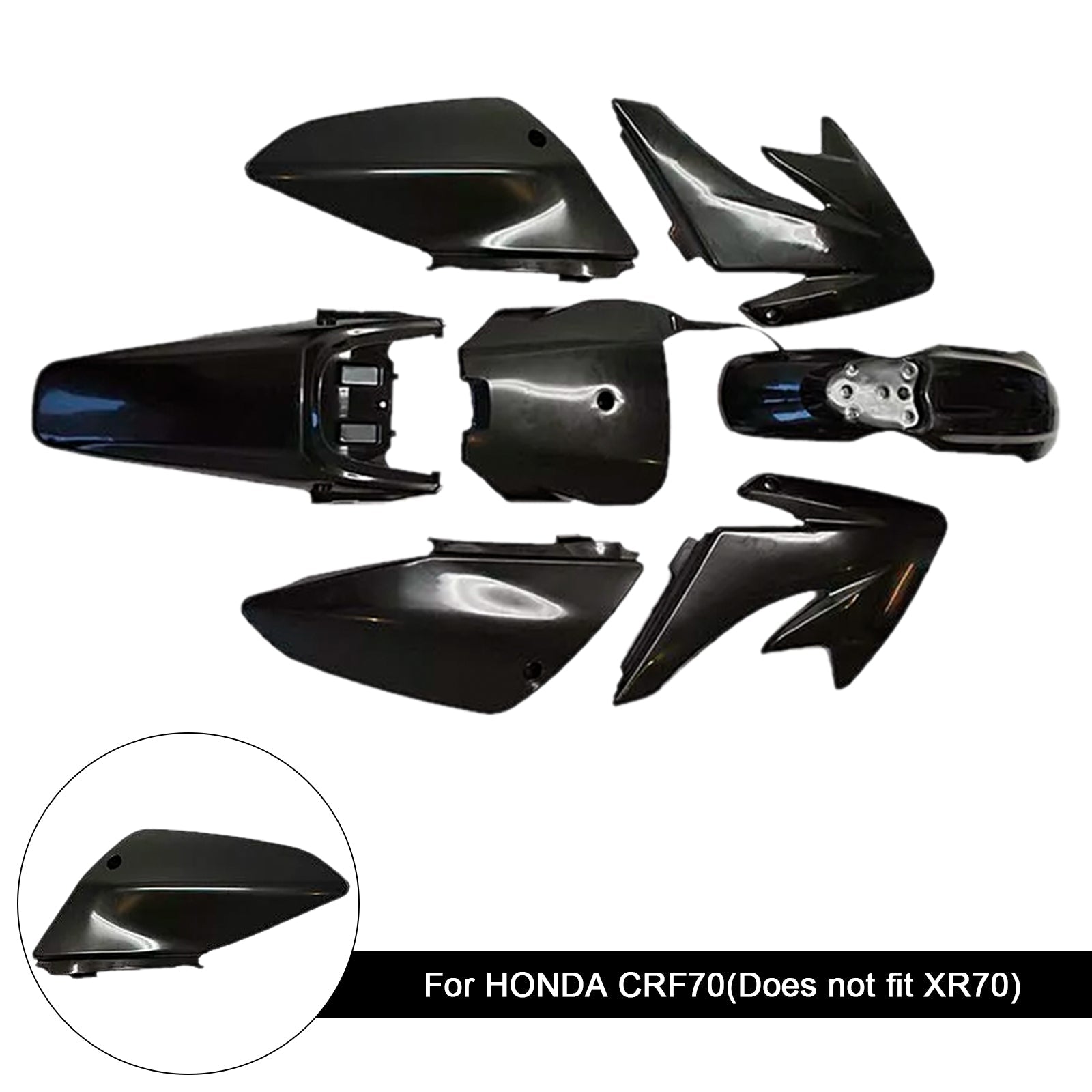 HONDA CRF70 DIRT BIKE Body Plastic Kit Fender Fairing