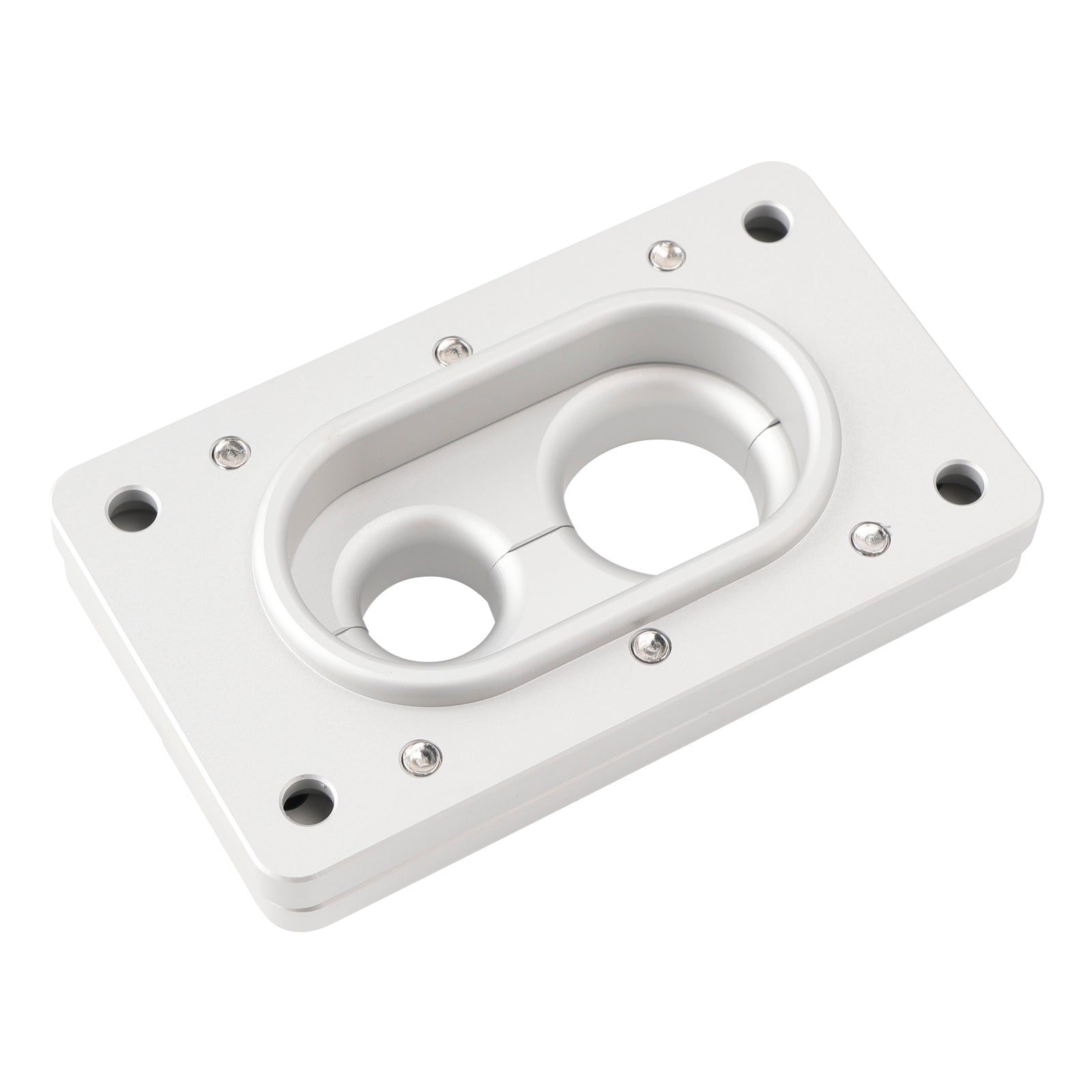 Holley Terminator x Max Aluminum Fire Wall Pass Through Raw Bracket