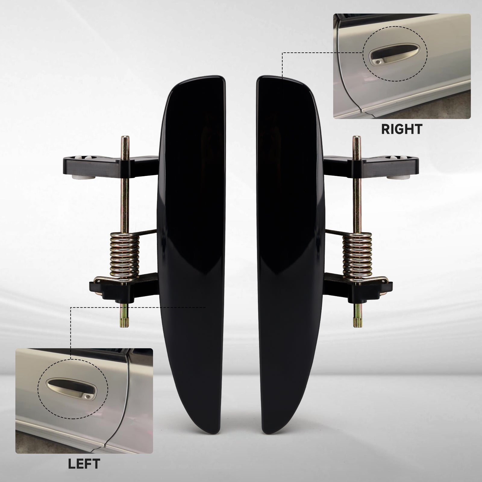 Acura Integra 1994-2001 용 2PC 외부 도어 핸들 레버