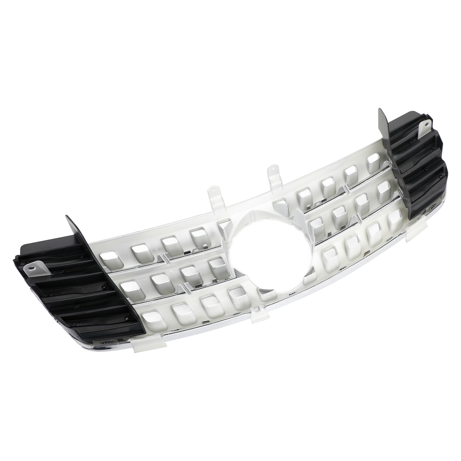 Mercedes Benz W164 2005-2008 ML M-Class Front Grill with Chrome Fins