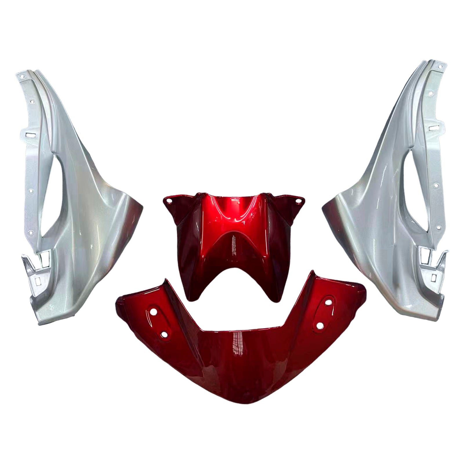Fairings 2011-2015 Honda CBR250R Red Silver CBR  Generic