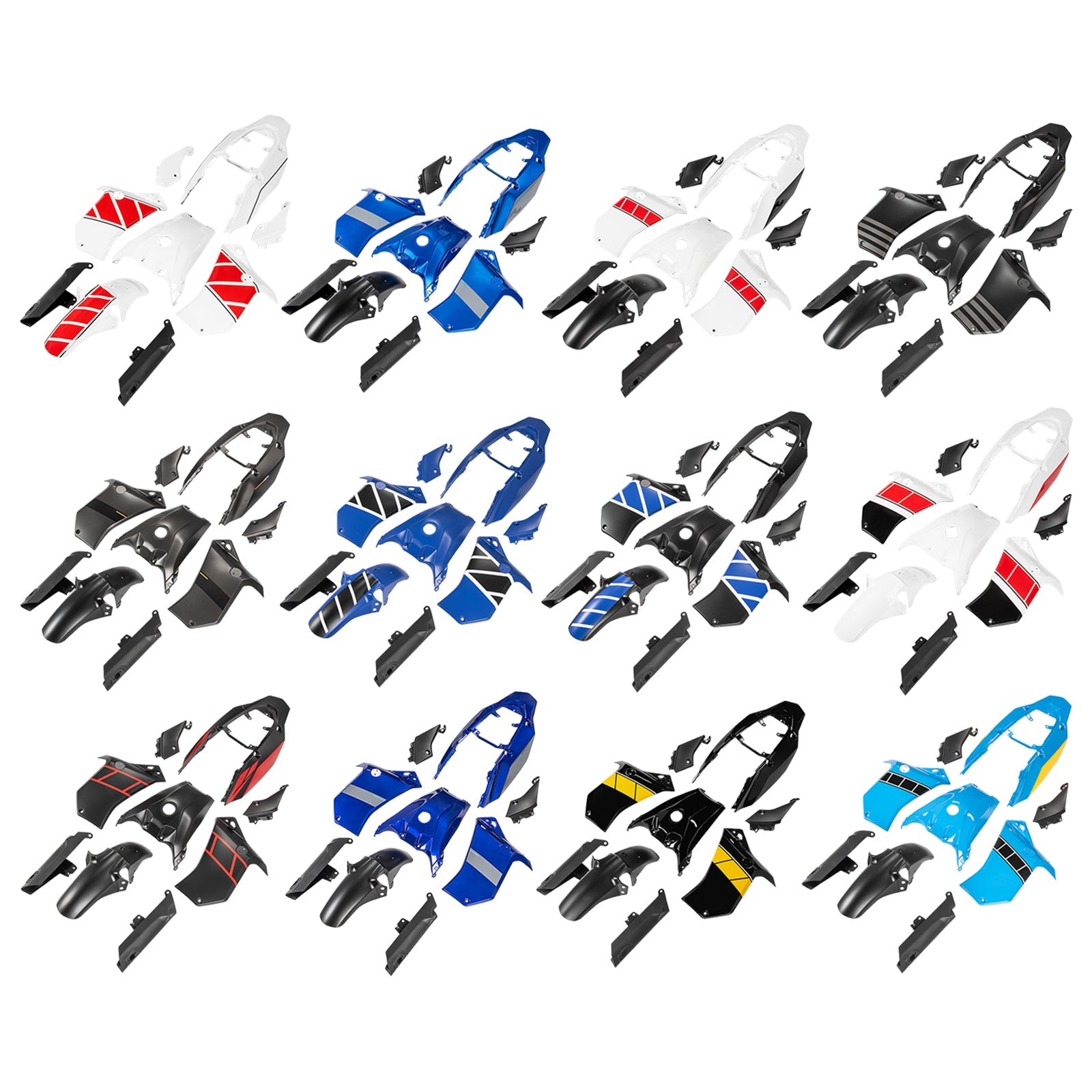 Injection ABS  Bodywork Fairing Kit for Yamaha Tenere 700 2019-2024