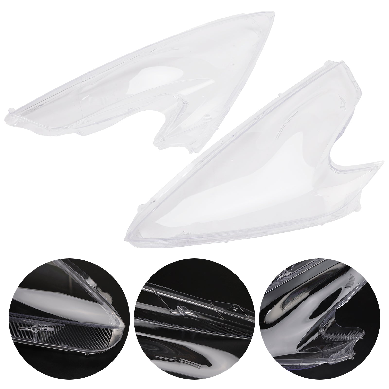 2Pcs Front Headlight Lens Cover For Nissan 370Z 2009-2021 Replace US