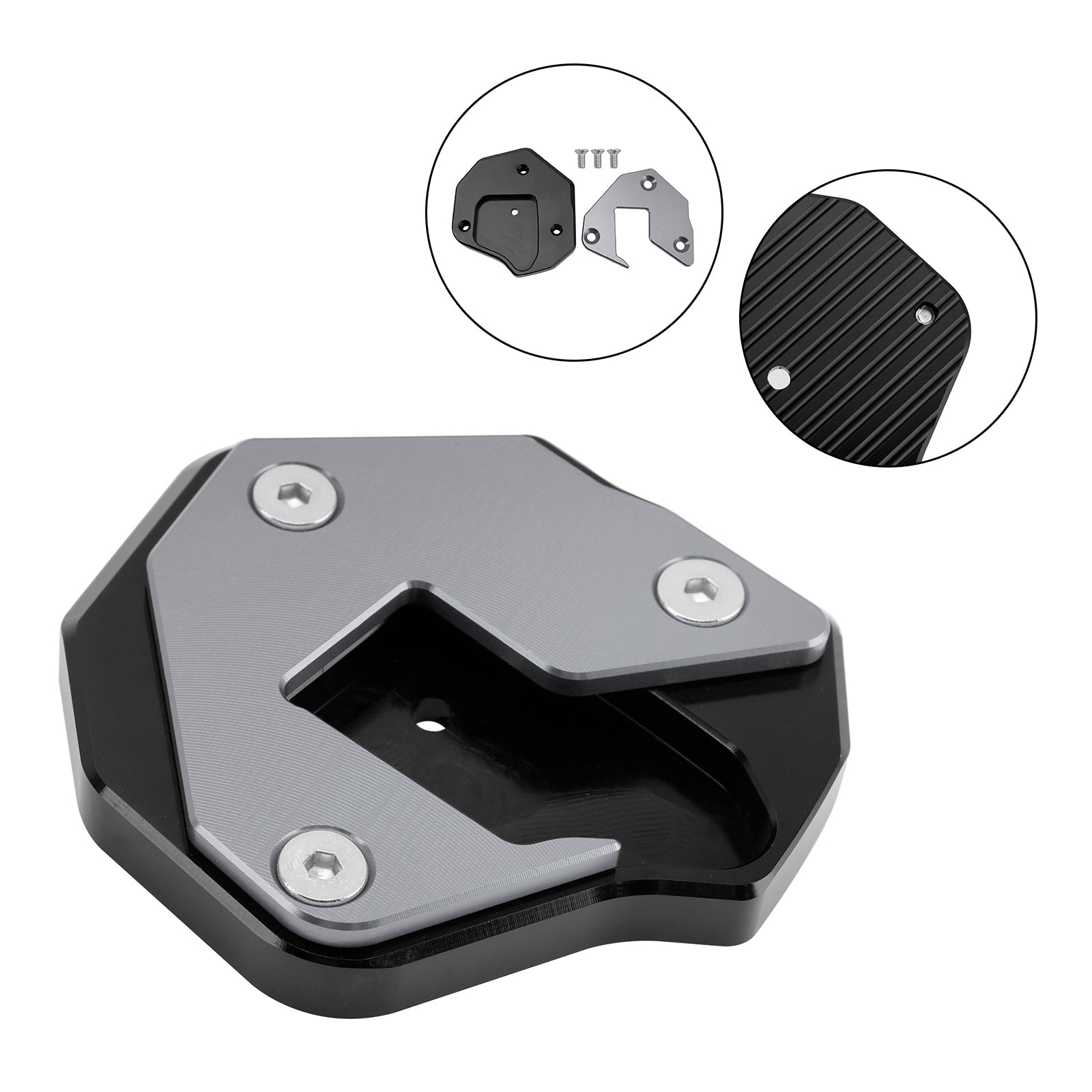 2008-2020 Suzuki GSXR1300R Kickstand Enlarge Plate Pad