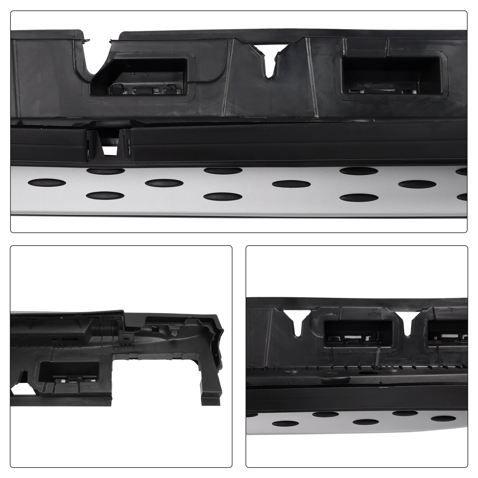 Aluminum Running Board Side Step Bar For Mercedes-Benz GL450 GLS X166 2013-2019