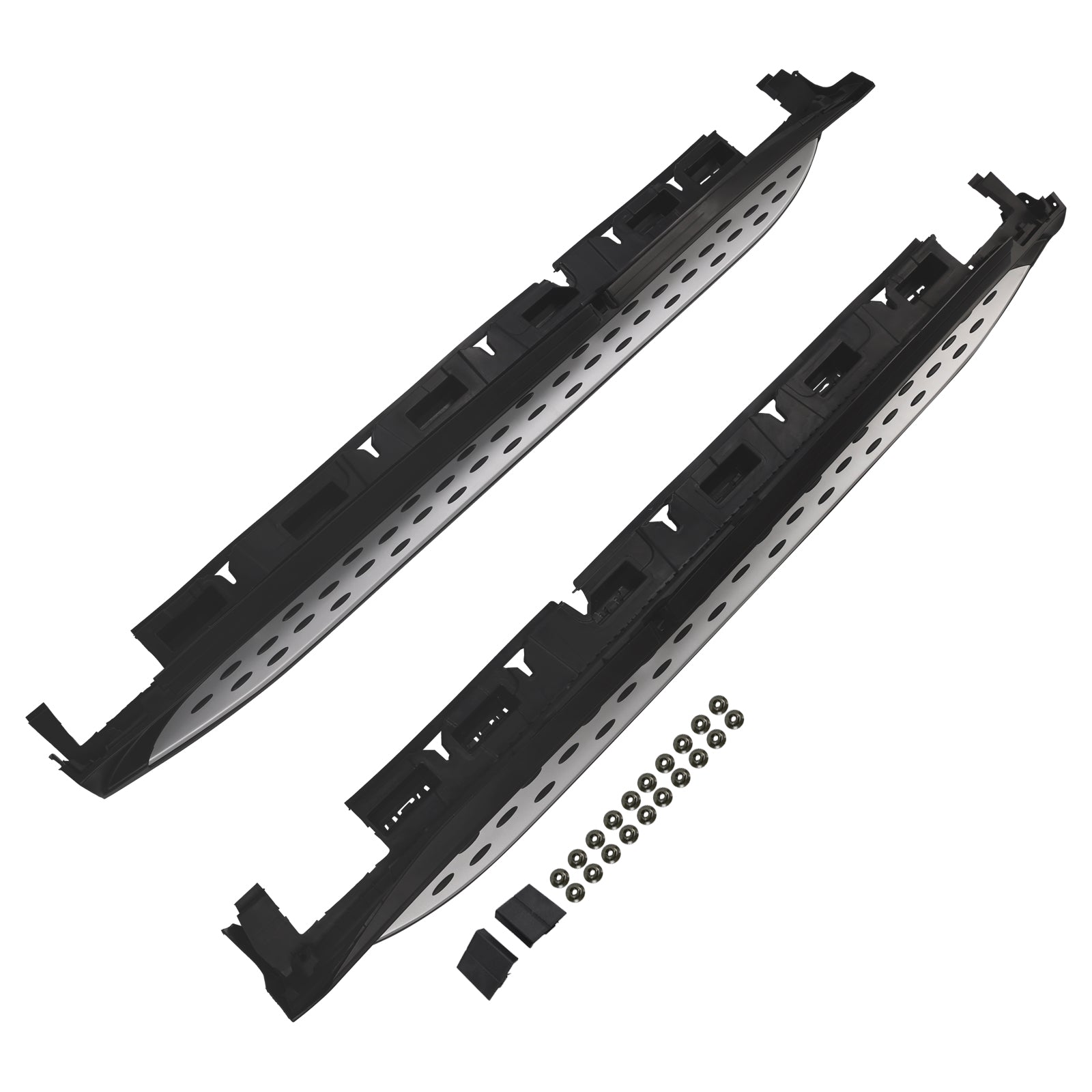 Aluminum Running Board Side Step Bar For Mercedes-Benz GL450 GLS X166 2013-2019