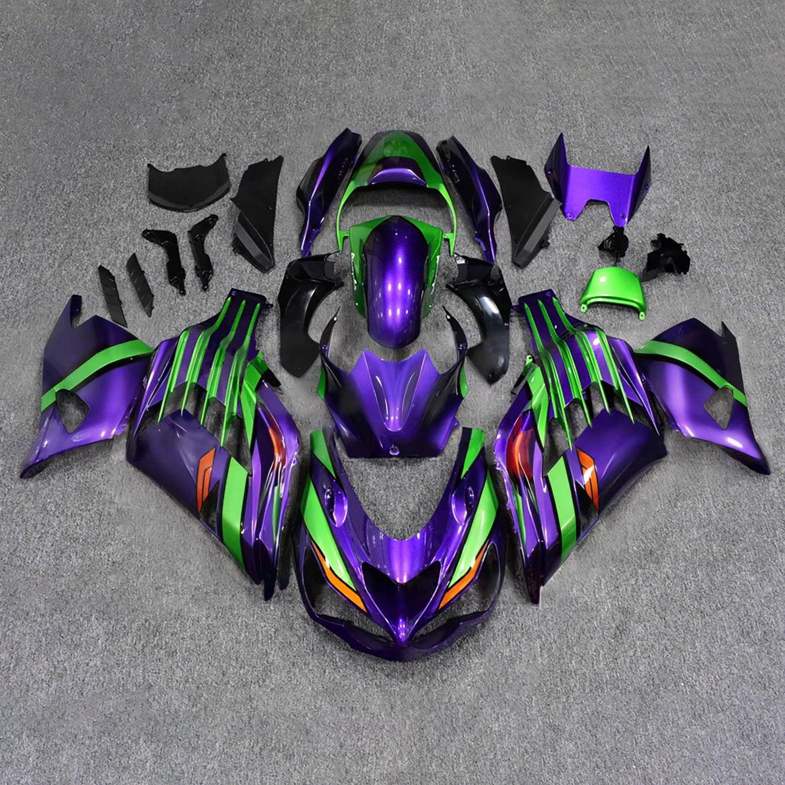 Injection Fairing Kit Bodywork fit For Kawasaki ZX14R ZZR1400 2012-2026