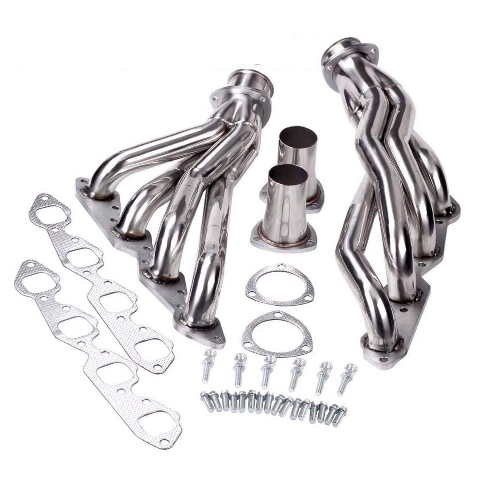 Short Tube Exhaust Header Manifold fit Chevrolet 396 402 427 454 1965-1972
