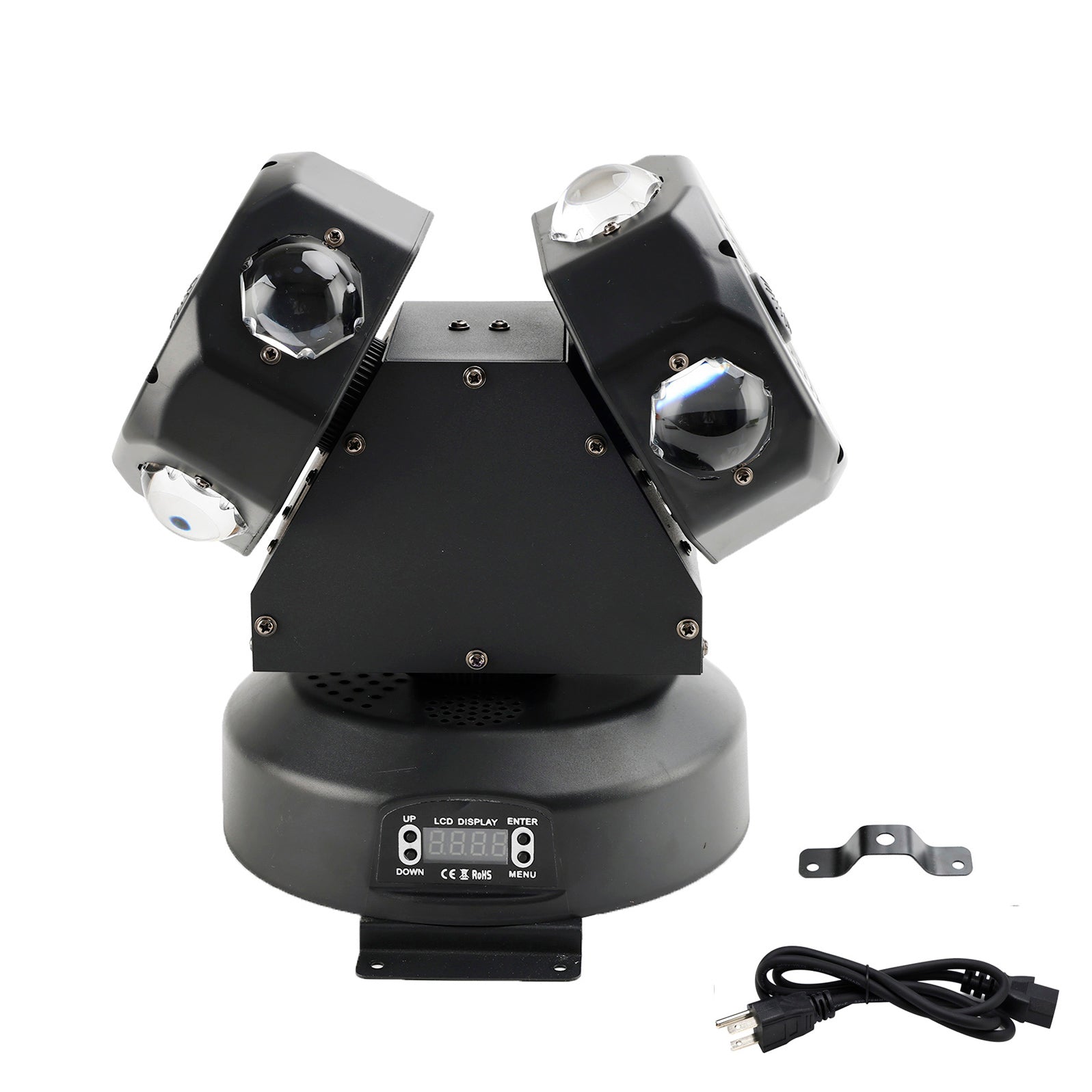 120W Moving Head Light 8 LED Rotating Beam Light RGBW Stage Light DJ Lighting US