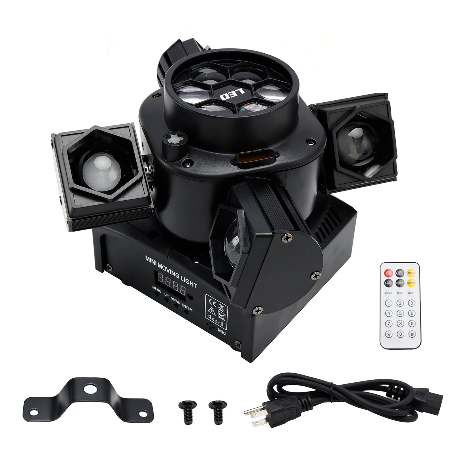 4In1 Four Head 80W Stage Laser Light DMX Stage Lighting DJ Party Lighting Effect