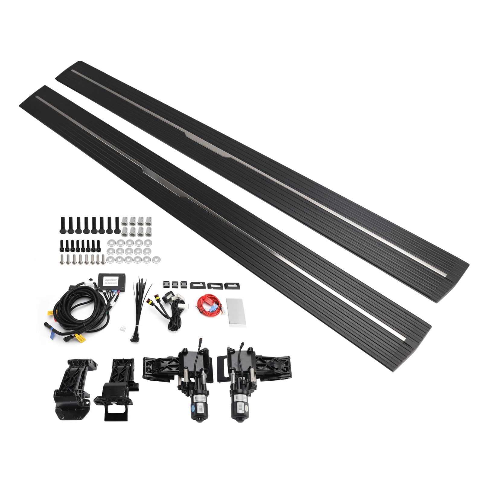 Power Running Boards with LED Truck Step Lights For Ram 2500/3500 (2012-2024) Crew Cab