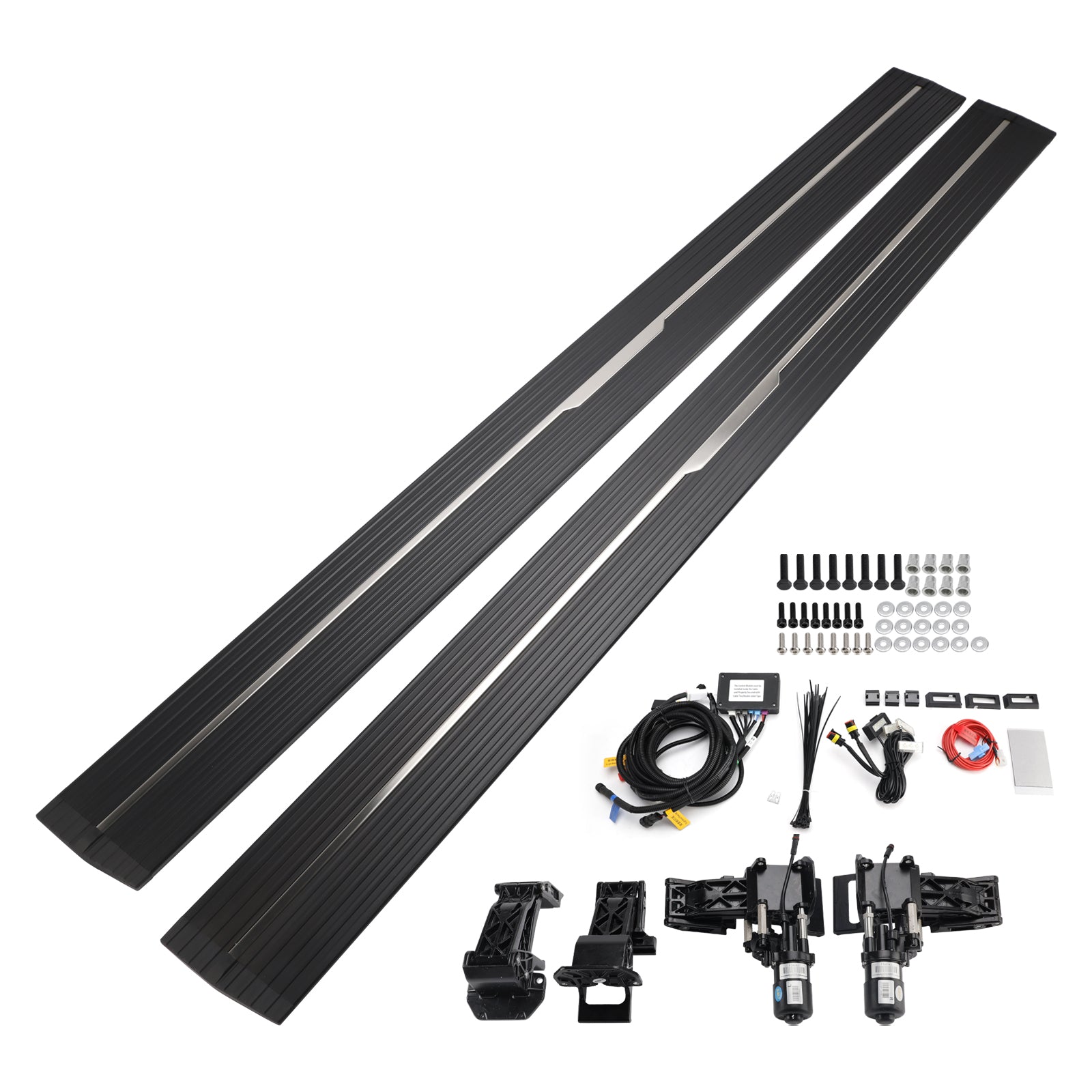 Power Running Boards with LED Truck Step Lights For Ram 2500/3500 (2012-2024) Crew Cab