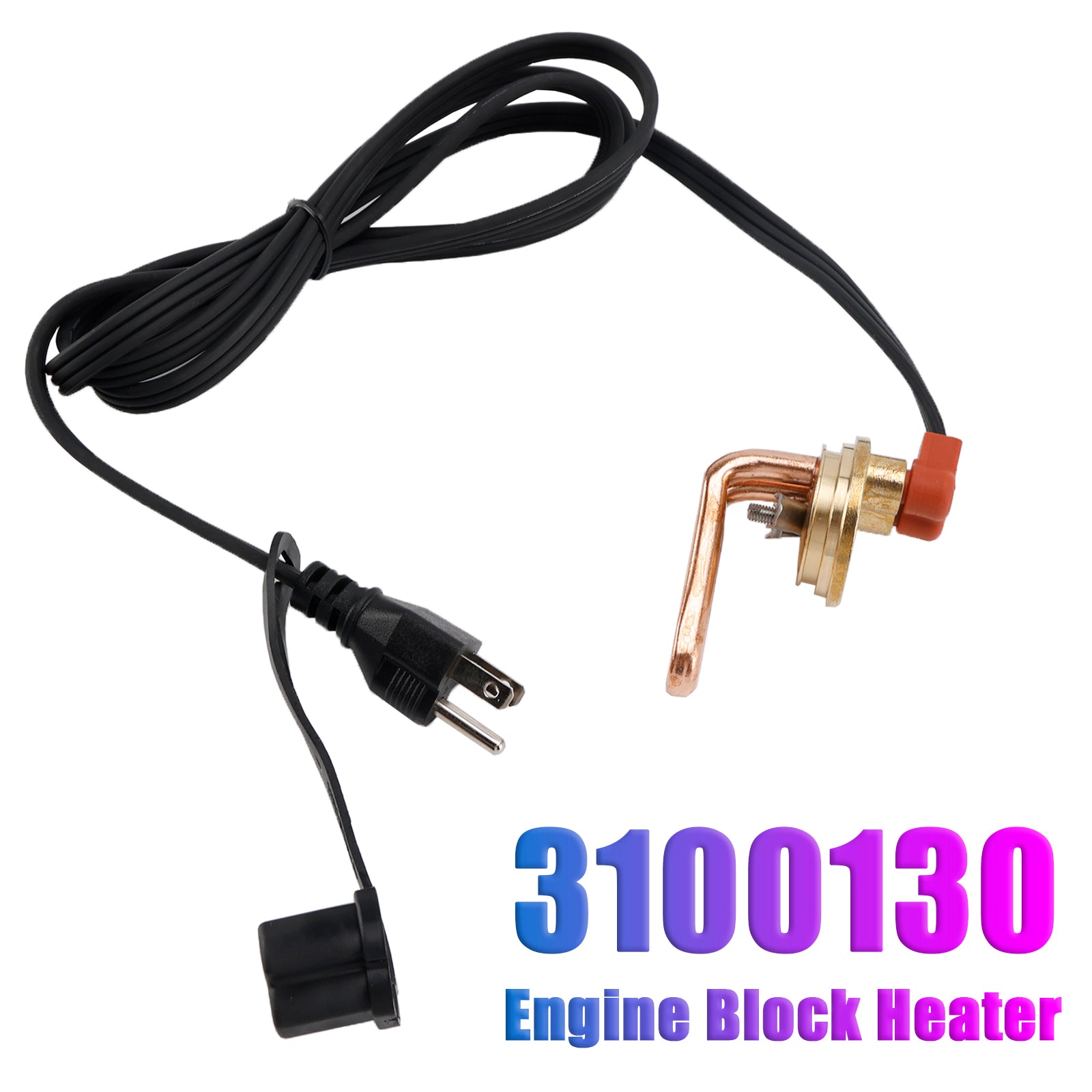 3100130 Engine Block Heater for Chevrolet 2001-2008 V8 6.6L Duramax 120V 1000W