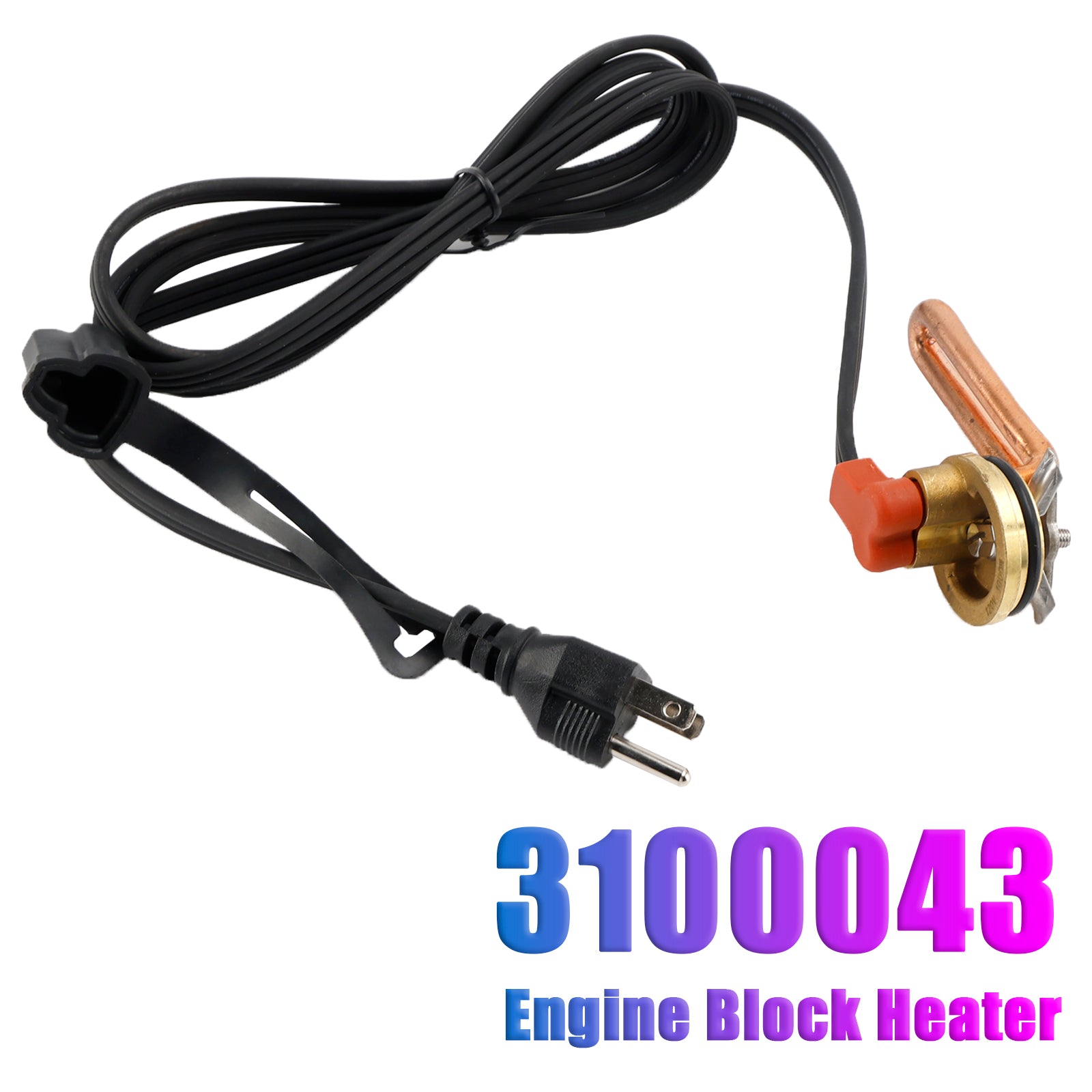 3100043 Engine Block Heater for Ford F250 F350 6.9 & 7.3 83-94 120V 1000W