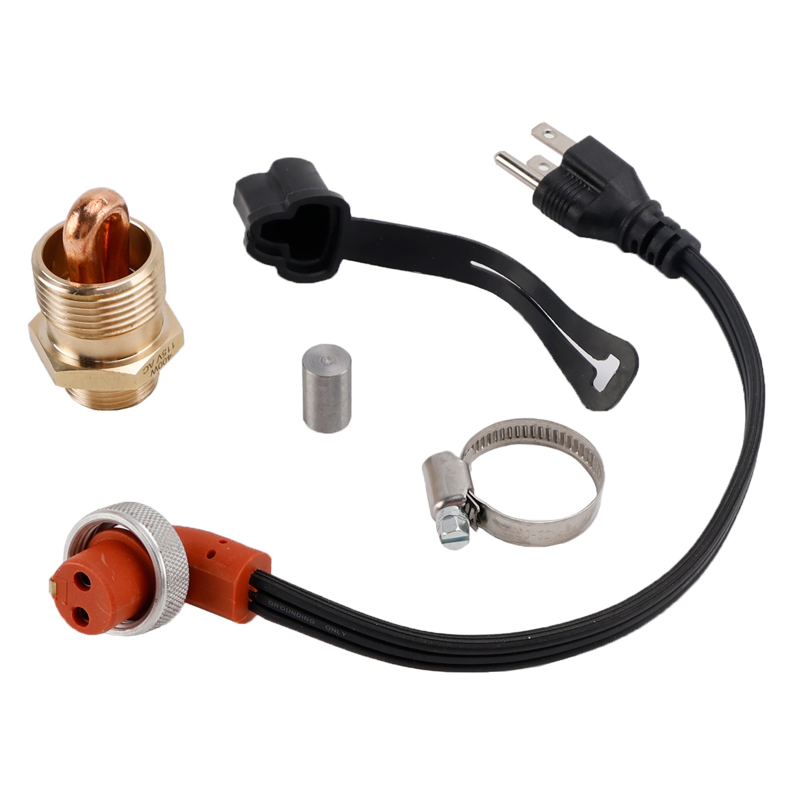 70000-73274 Engine Block Heater for Kubota B20 B26 B1550 B1700 115V 400W