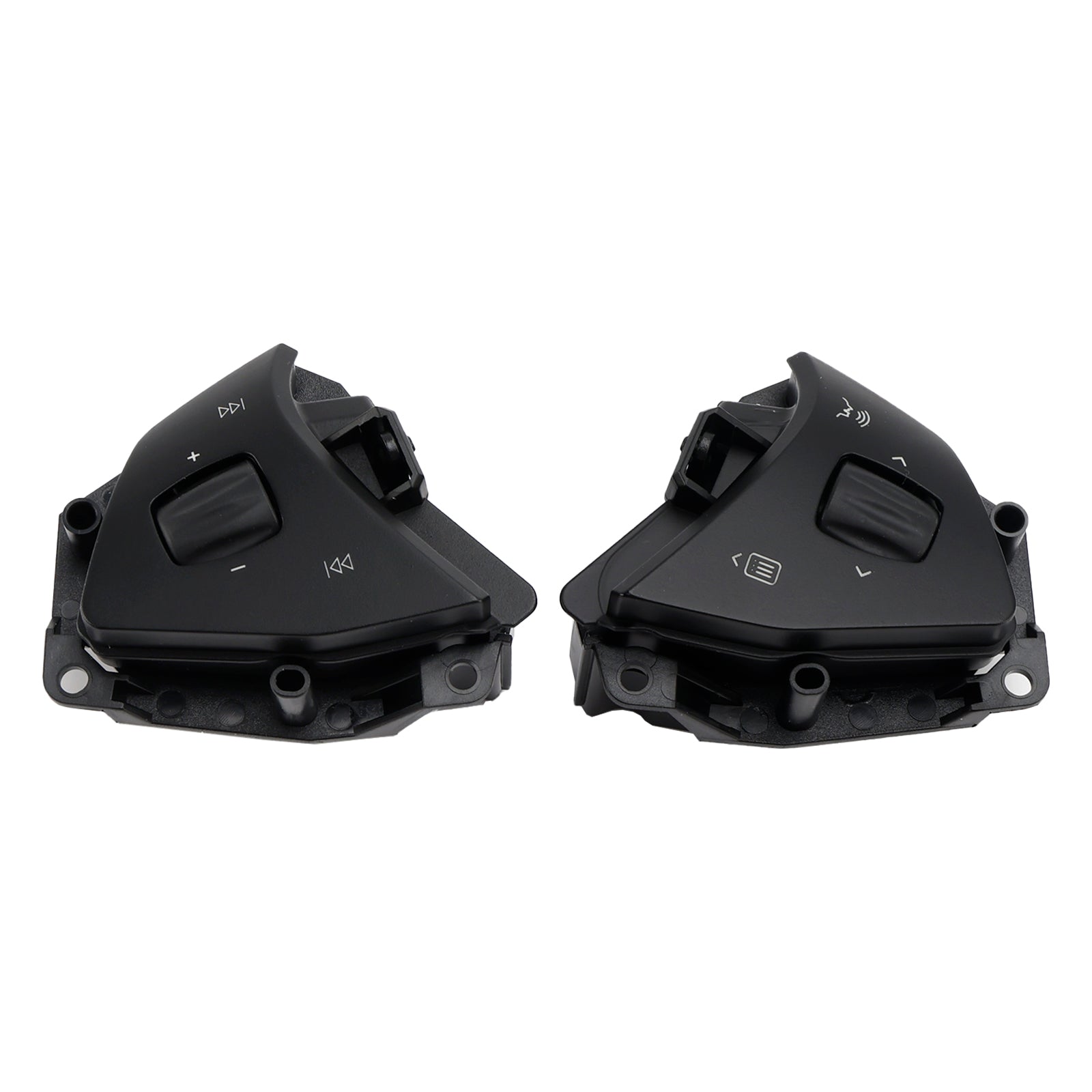Left+Right Steering Wheel Audio Voice Control Button For Tesla Model S X 16-20