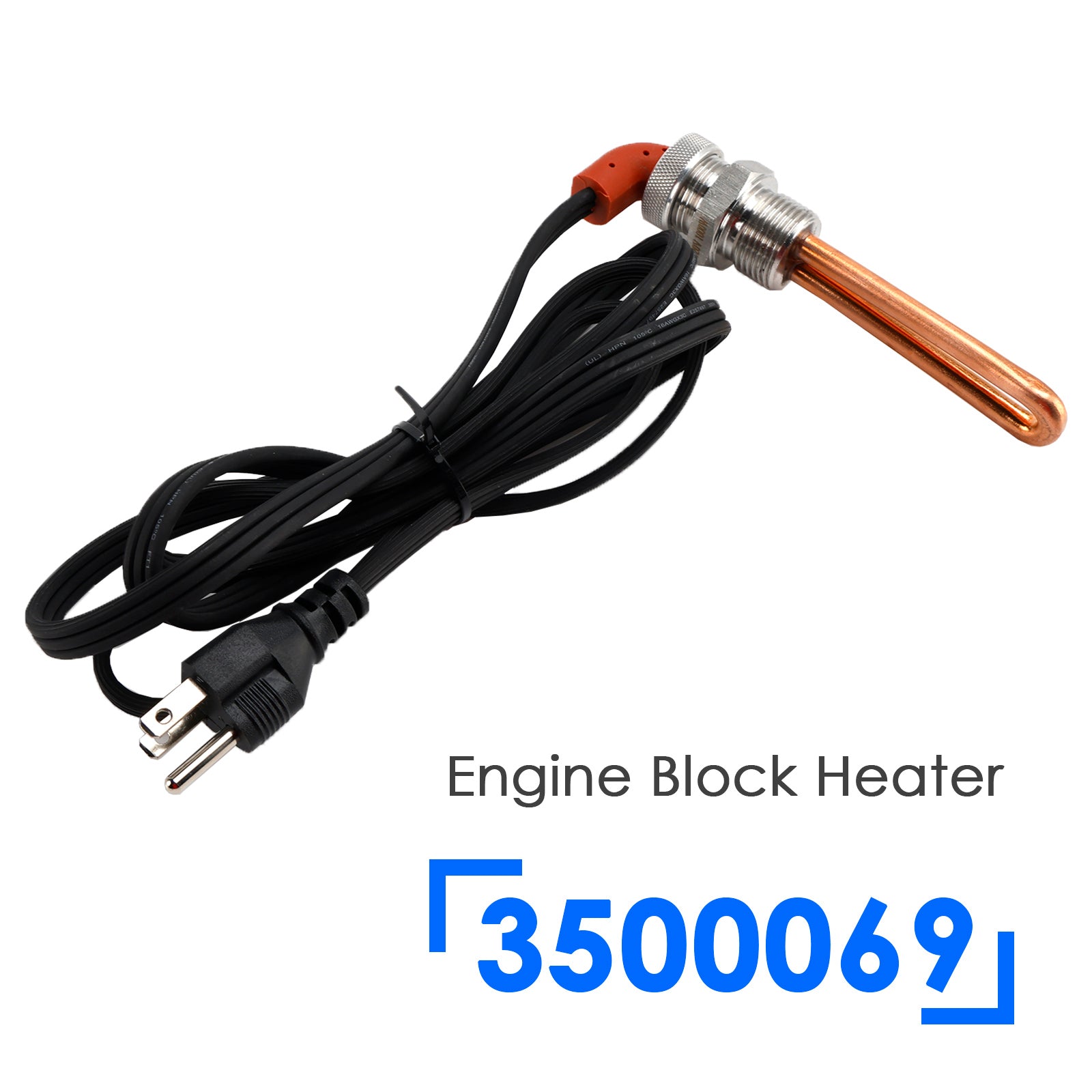 3500069 Engine Block Heater for Ford Powerstroke F250 F350 Excursion 120V 1000W