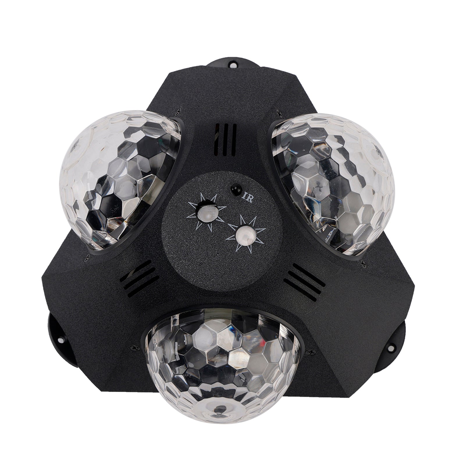 3Head Sound Activated Magic Ball Strobe Light With Remote Control For Home Party