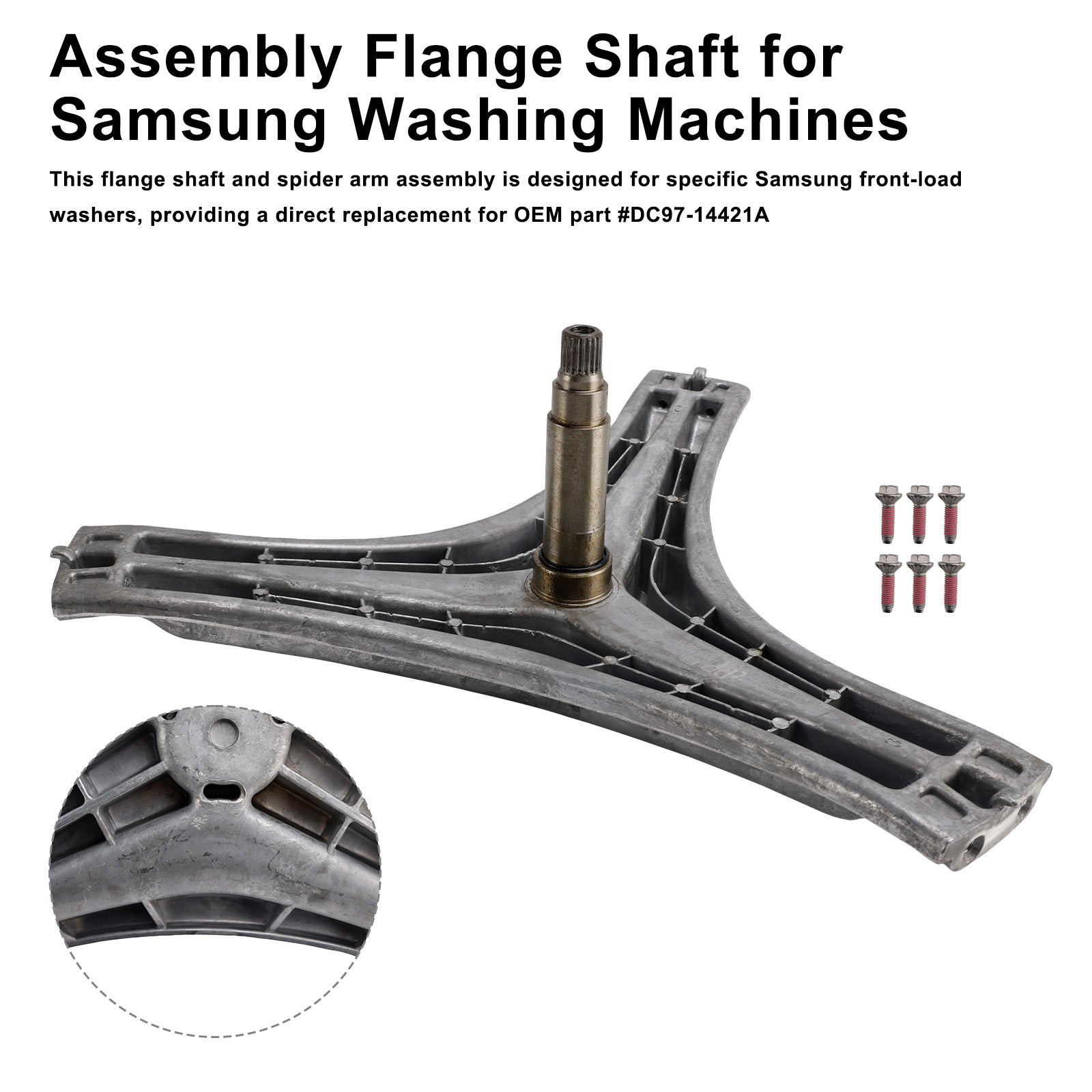 DC97-14421A Washer Assy Flange Shaft for Samsung AP4452794 2076567 PS4220154
