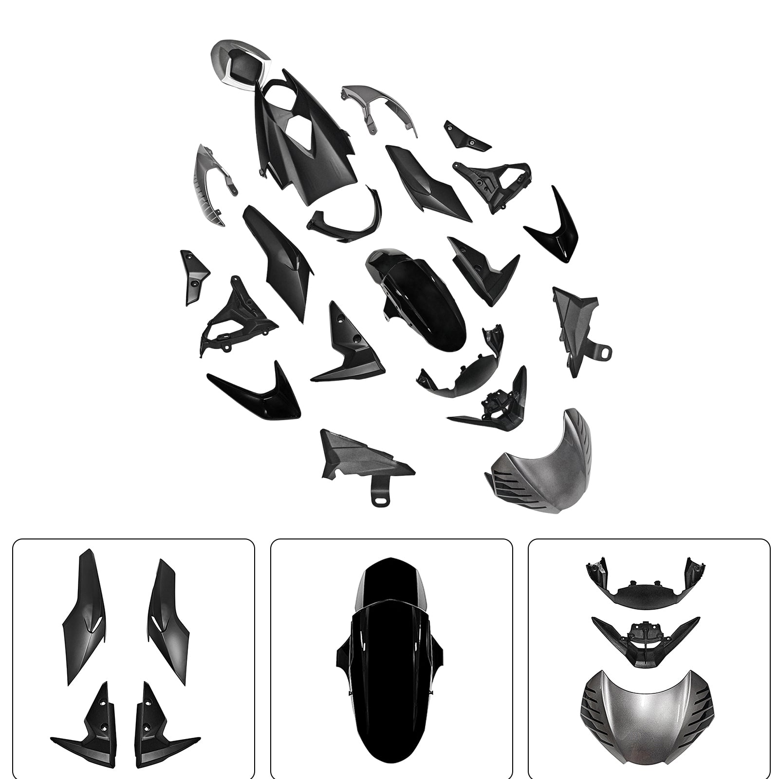 Injection Bodywork Fairing Kit for Street Triple 765 R/RS 2020-2022 08#