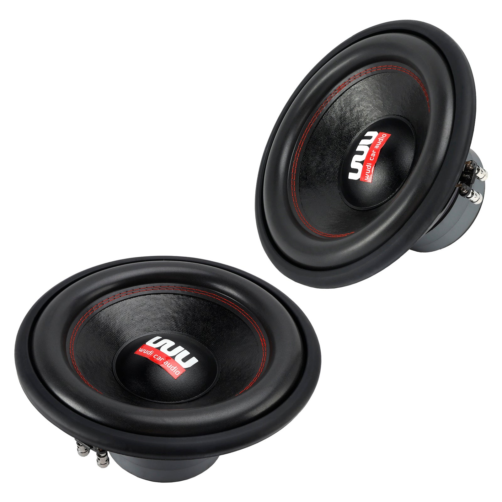 2PCS 12"Car Audio Subwoofer 2200W Max Power Dual Magnet Dual Coil Woofer Speaker