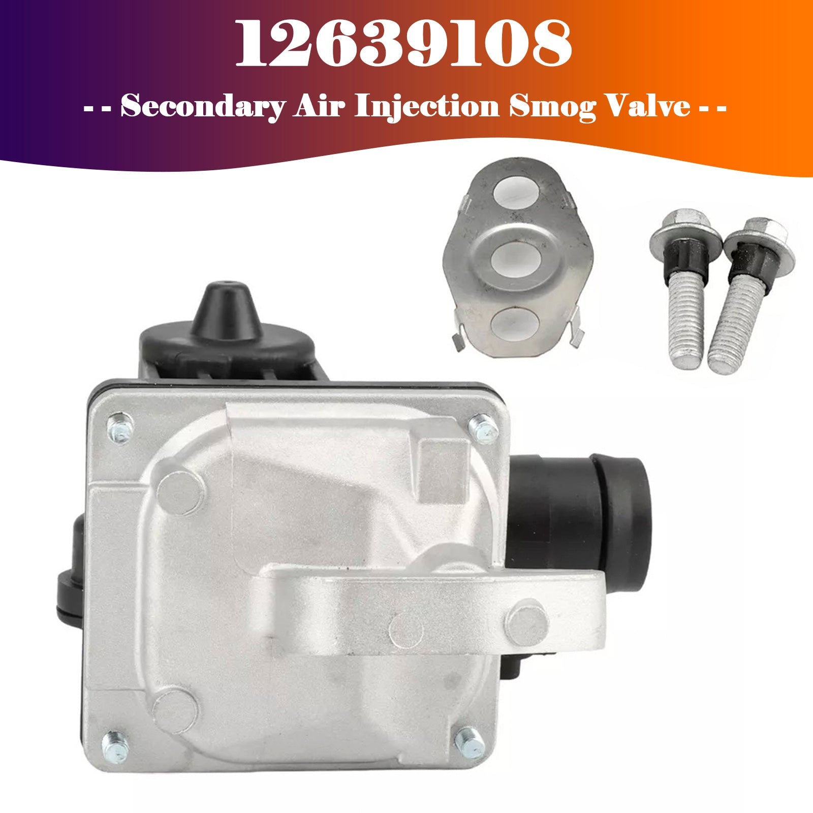 2013-2015 Regal Buick (submodel: Base, Premium) With California Emissions Secondary Air Injection Smog Valve 12639108 101392-5170 306-056