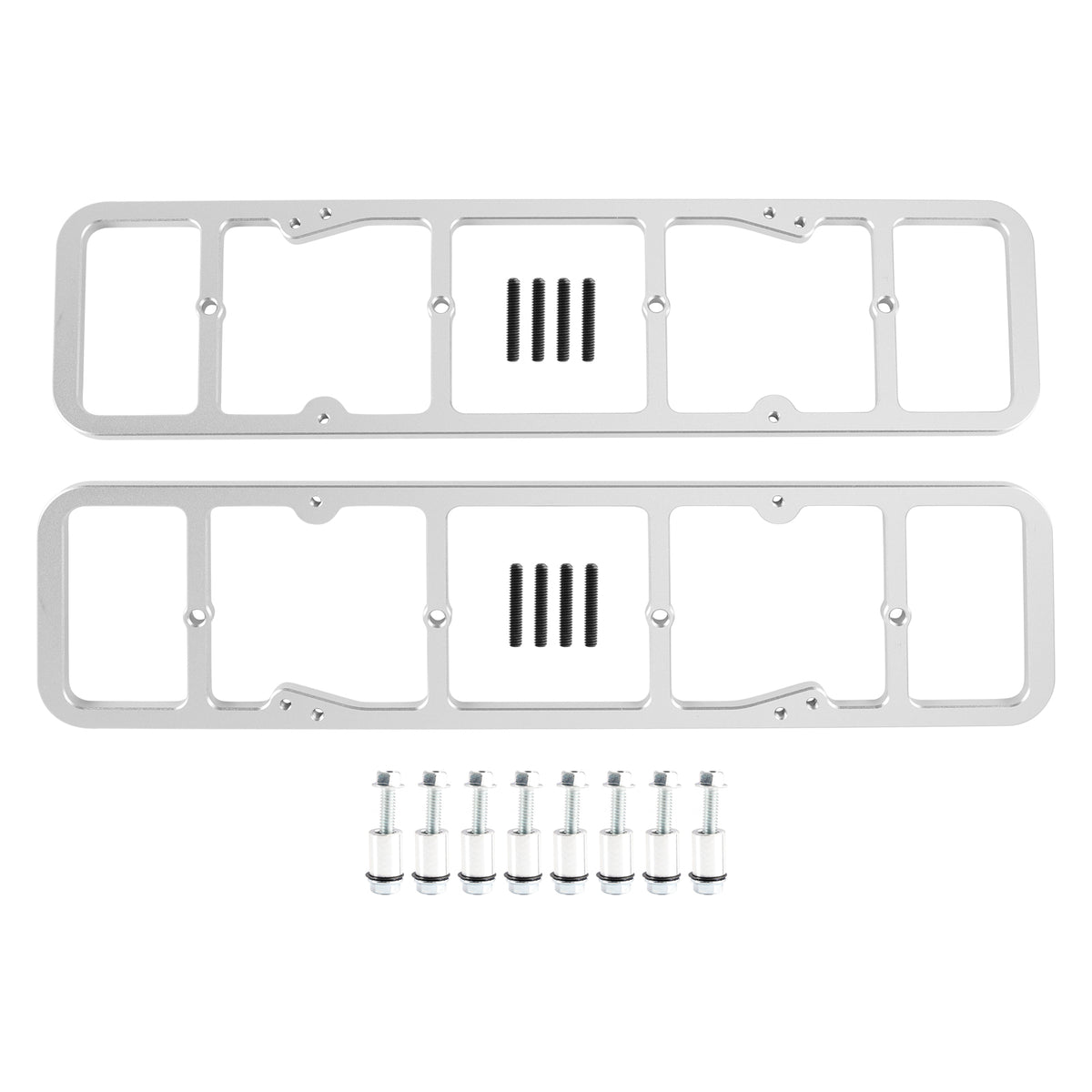 Valve Cover Adapter Compatible with all 1955-1986 perimeter bolt valve covers onto 1987 and newer SBC engines 551542