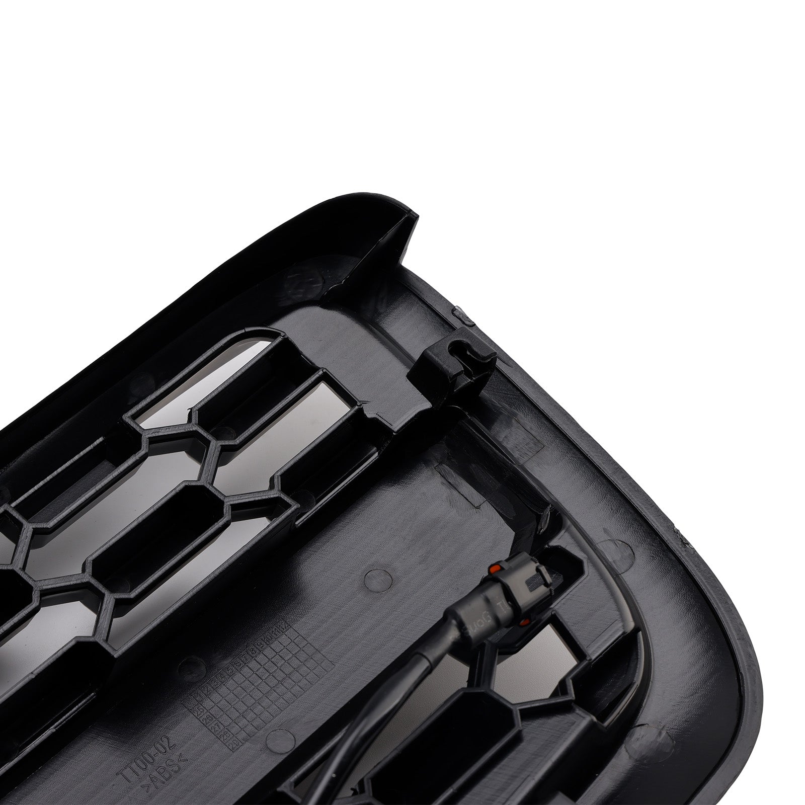 Matte Black Front Bumper Grill Grille Fit Toyota Tundra 2000-2002 W/LED