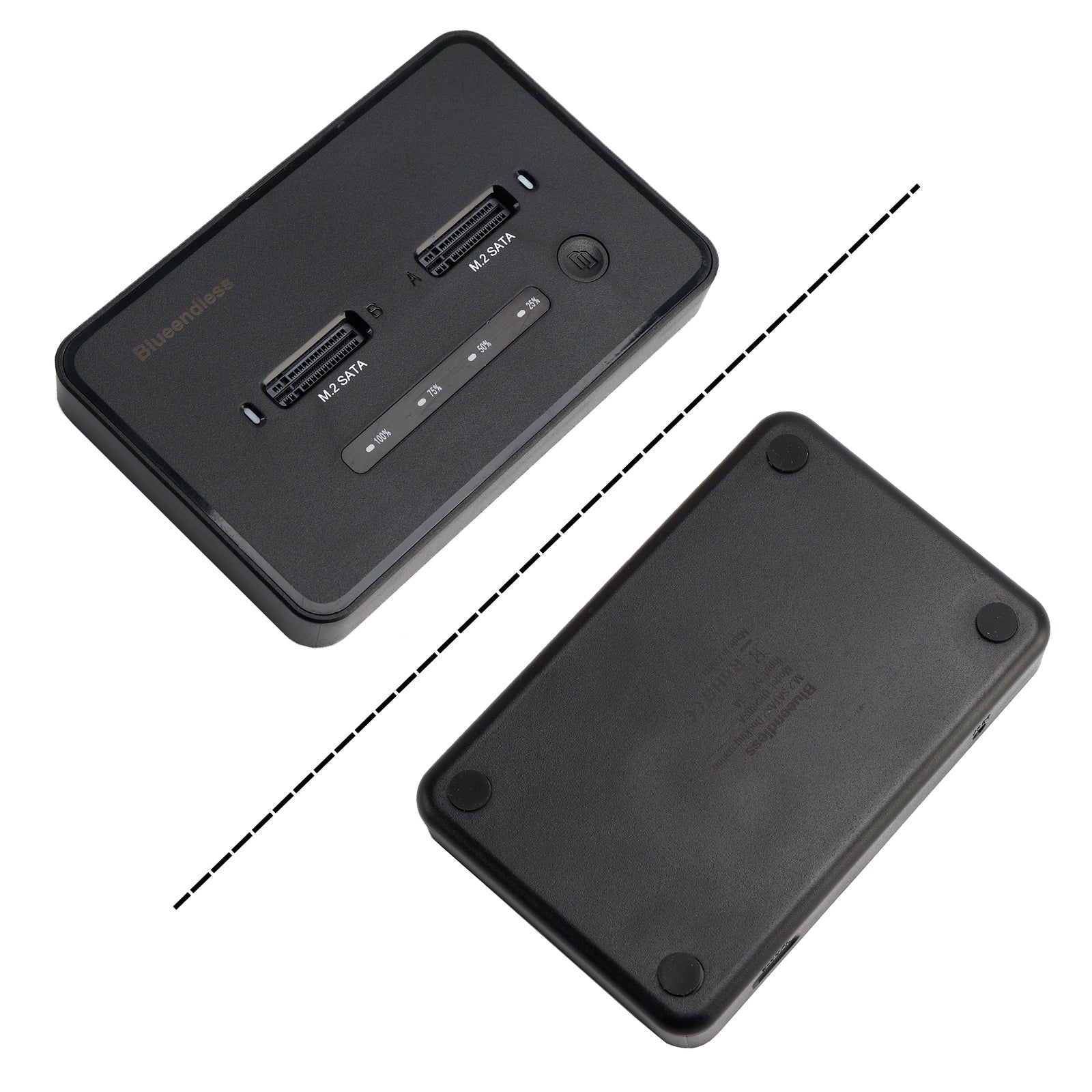 NVME SATA M.2 SSD Docking Station Duplicator SSD Solid State Drive Enclosure for US