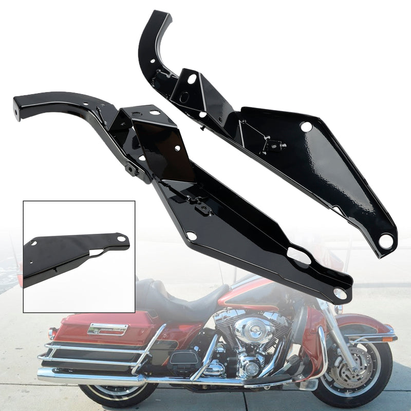 Touring Street Electra Glide 1996-2013 Head Fairing Support Mount Brackets