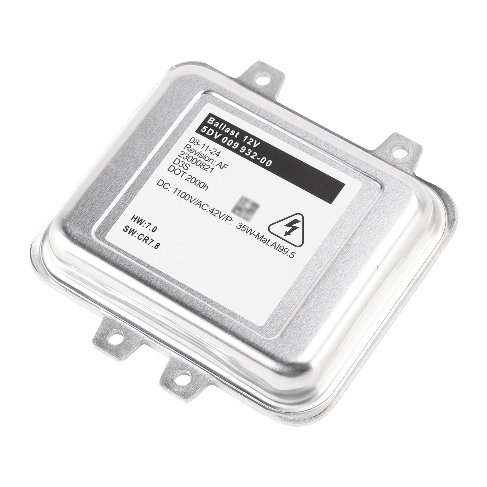 2013-2017 Vauxhall Insigni D3 XENON HEADLIGHT Xenon Headlight Ballast Control Module 5DV00993200