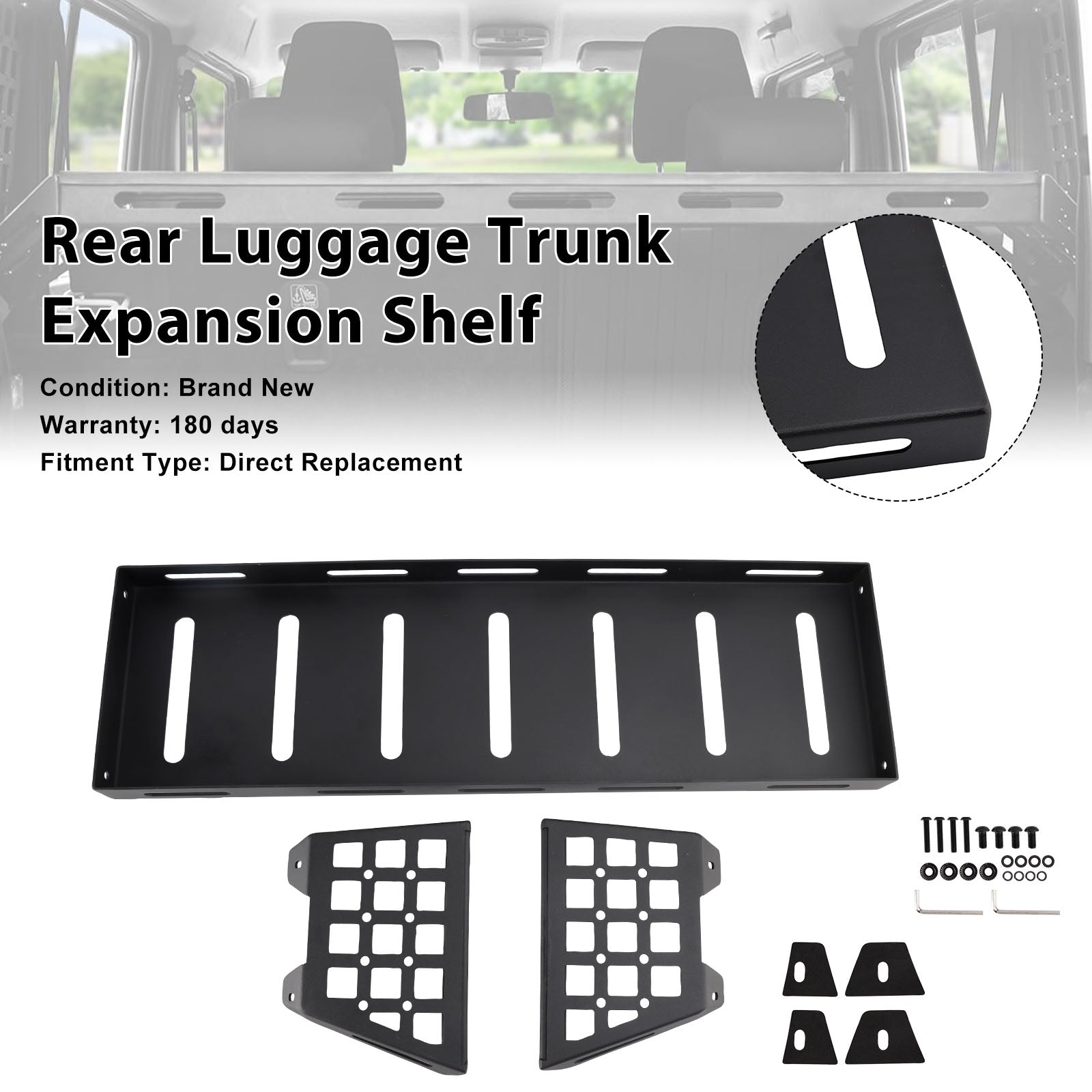 Rear Luggage Trunk Shelf Fit Suzuki Jimny Sierra Nomad JC74 5door 2025+