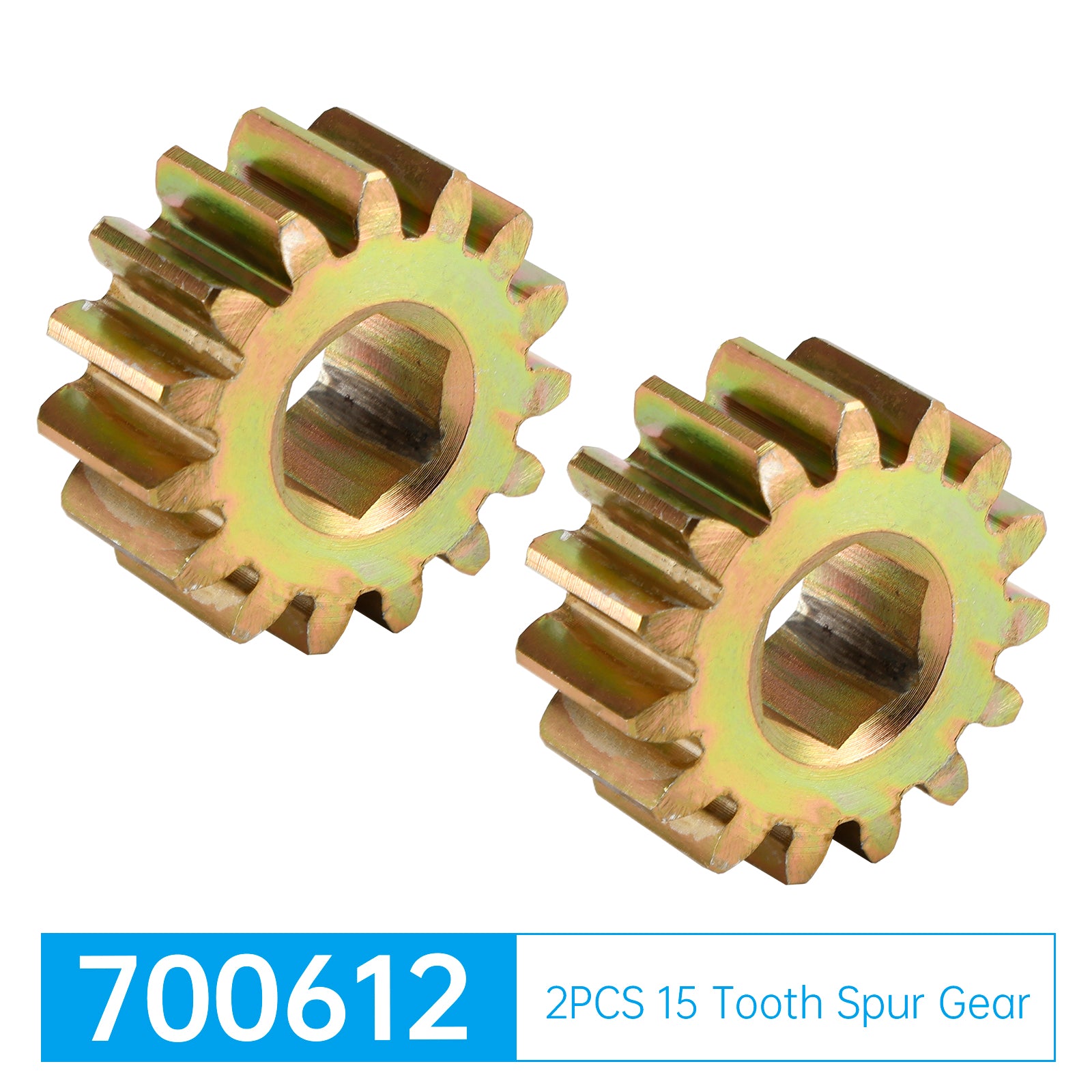 2PCS 700612 15 Tooth Spur Gear 10 DP/20 PA for Lippert RV Slide Out Systems