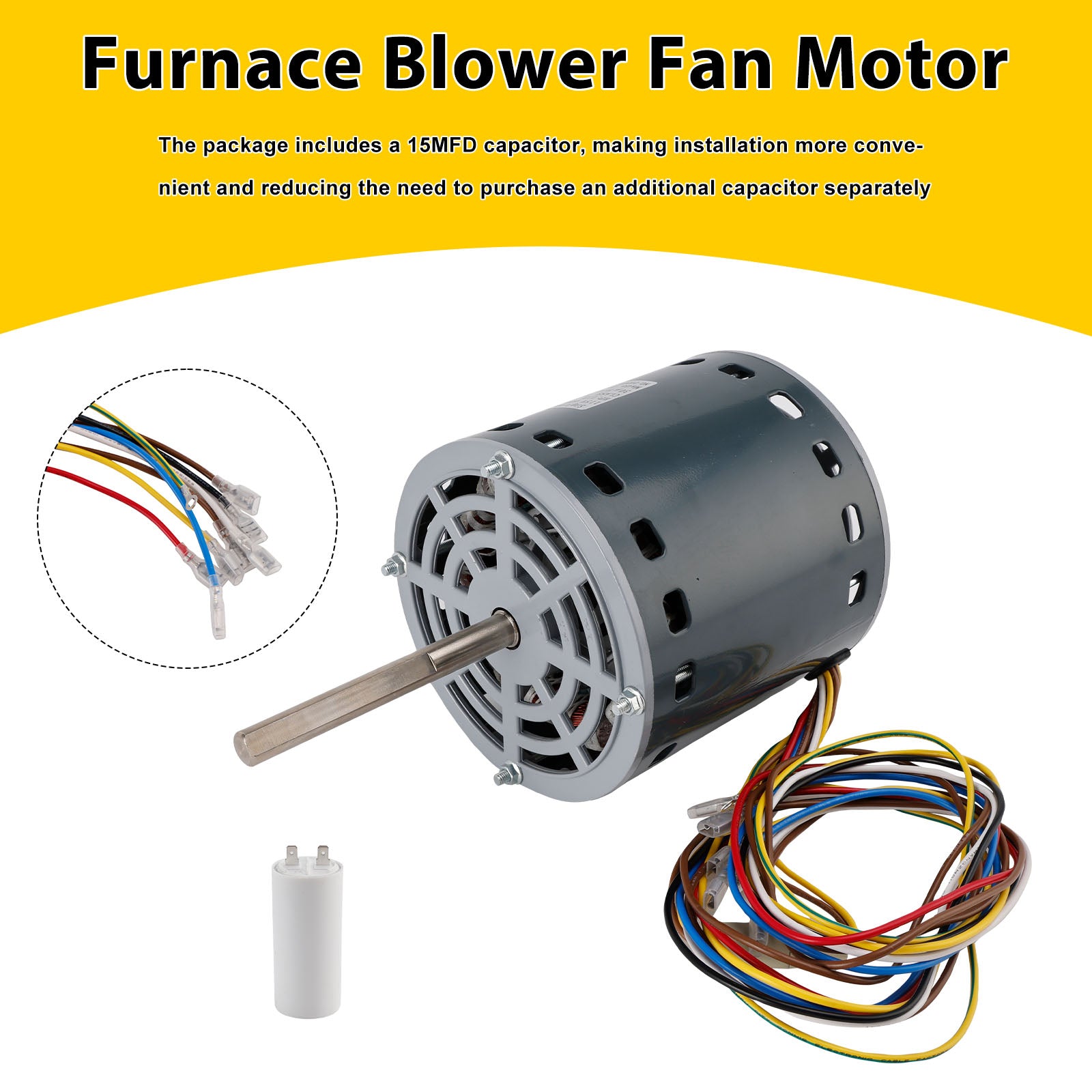 5KCP39PGS171S Furnace Blower Motor 5KCP39NGZ205S Fan Motor for GE Carrier Genteq