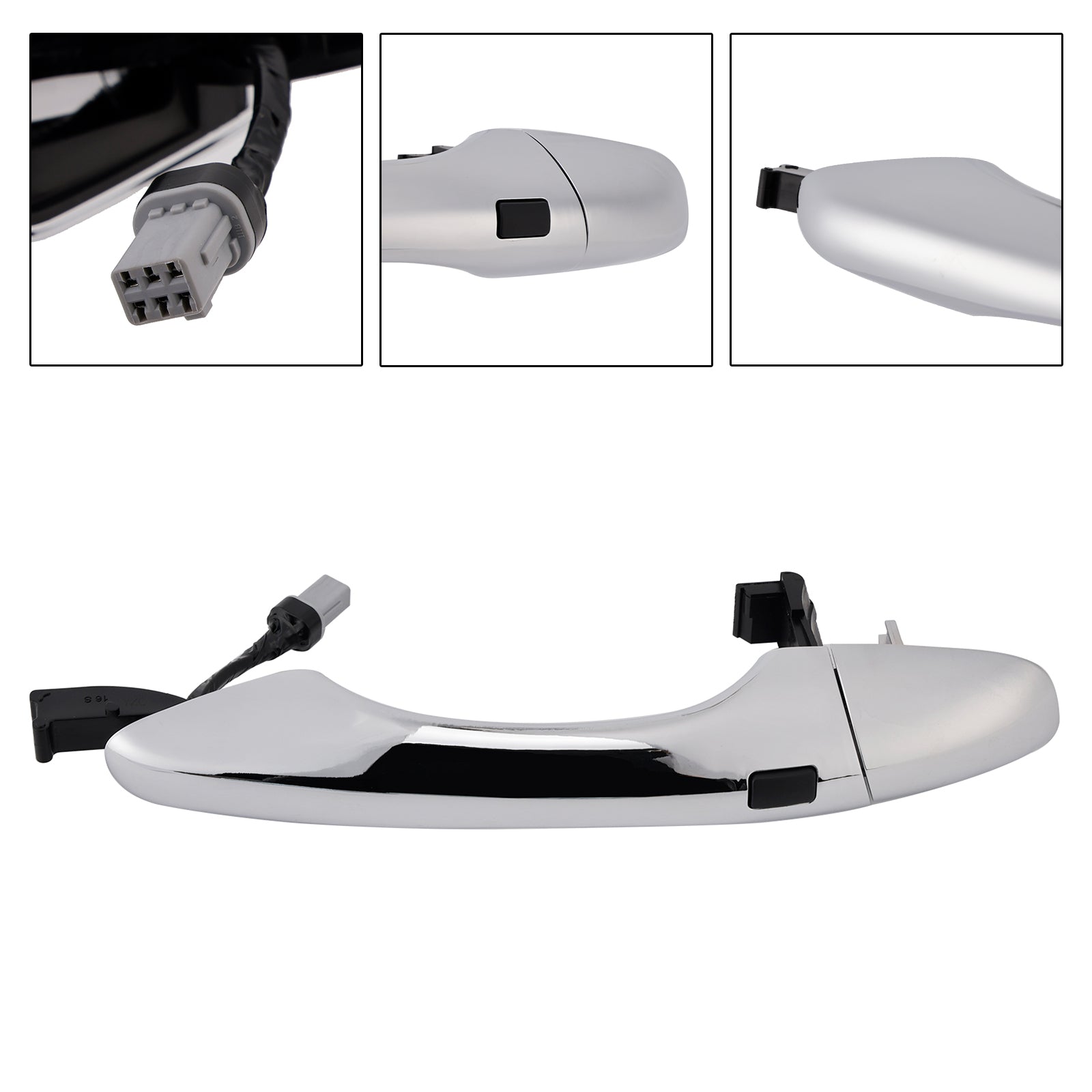 Front Right Exterior Door Handle With Holes 82661C5710 For Kia Sorento 15-20