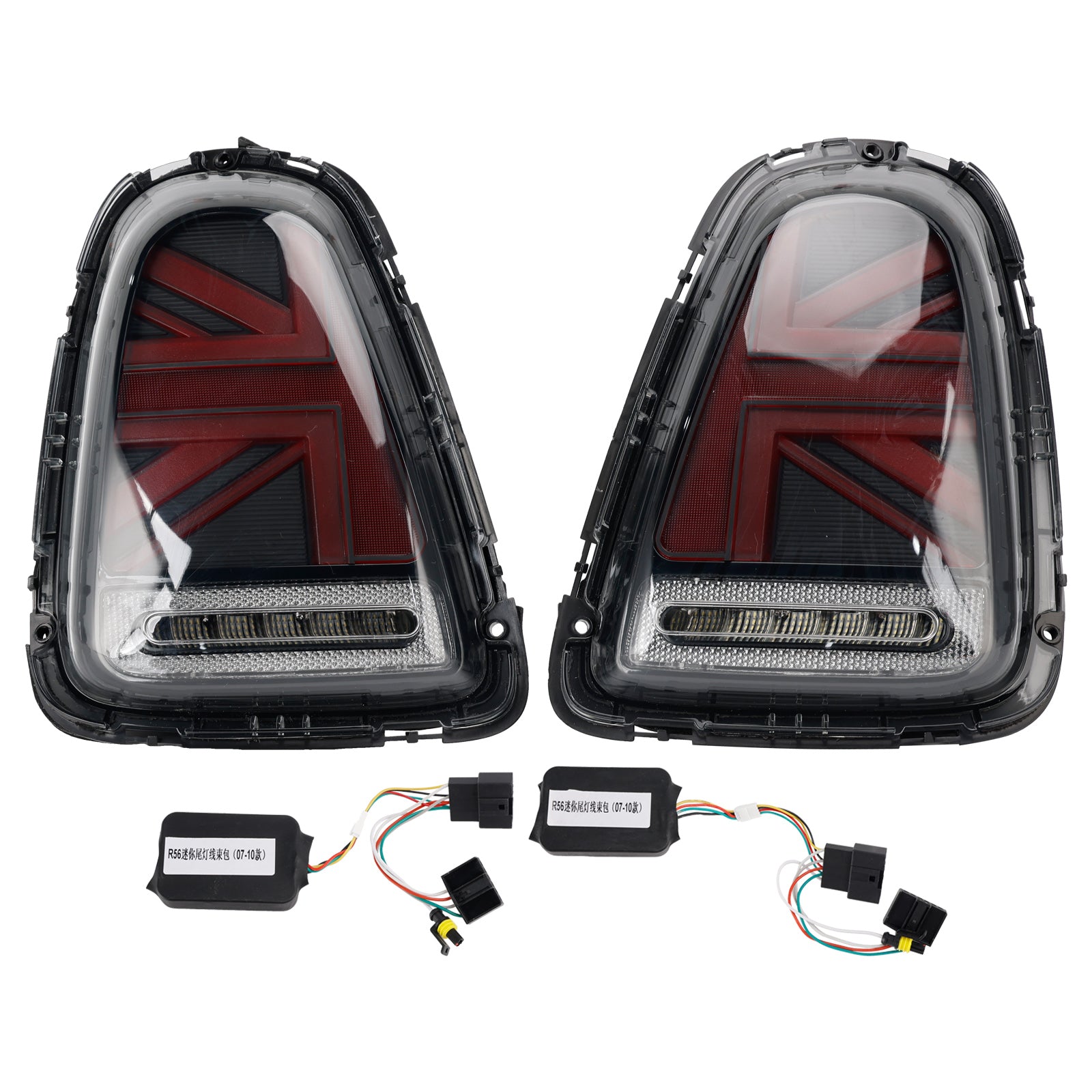 L&R Led Tail Lights Lamps For Bmw Mini R56 R57 R58 R59 Cooper S 2007-2015 Smoked