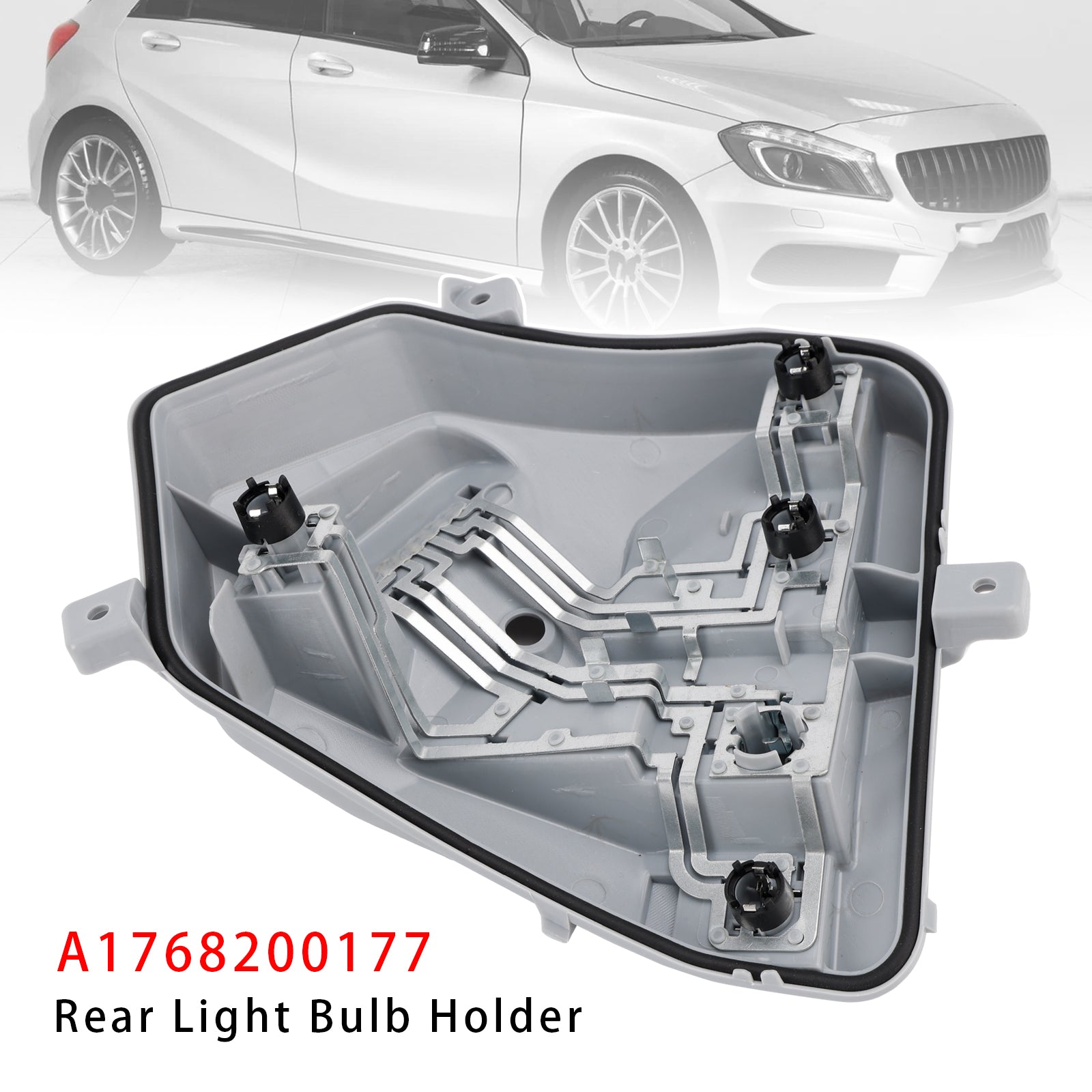 Left Rear Tail Light Lamp Bulb Holder For Mercedes W176 A Class 2012-2015