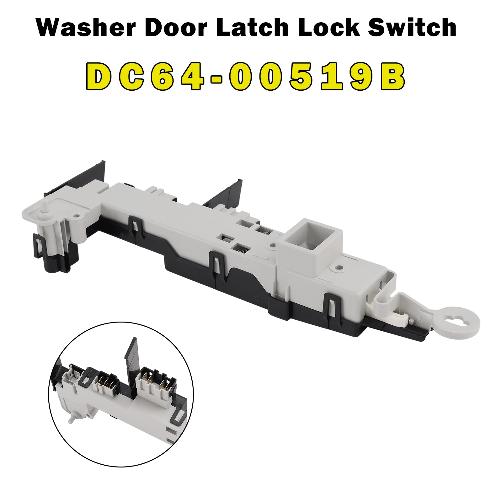 Washer Door Latch Lock Switch DC64-00519B Replace Parts For Samsung For Kenmore