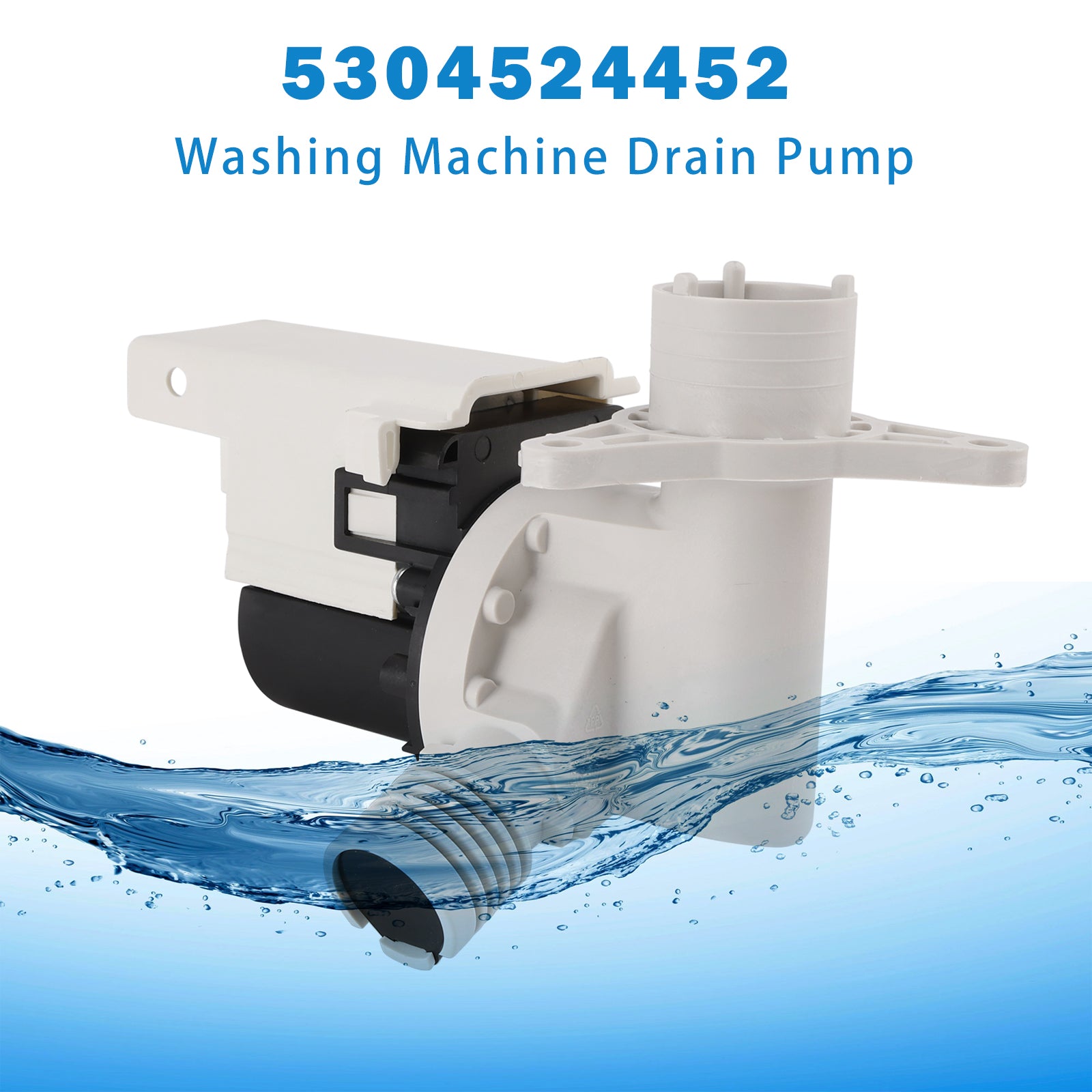 5304524452 Washer Drain Pump Assembly For Electrolux For Frigidaire