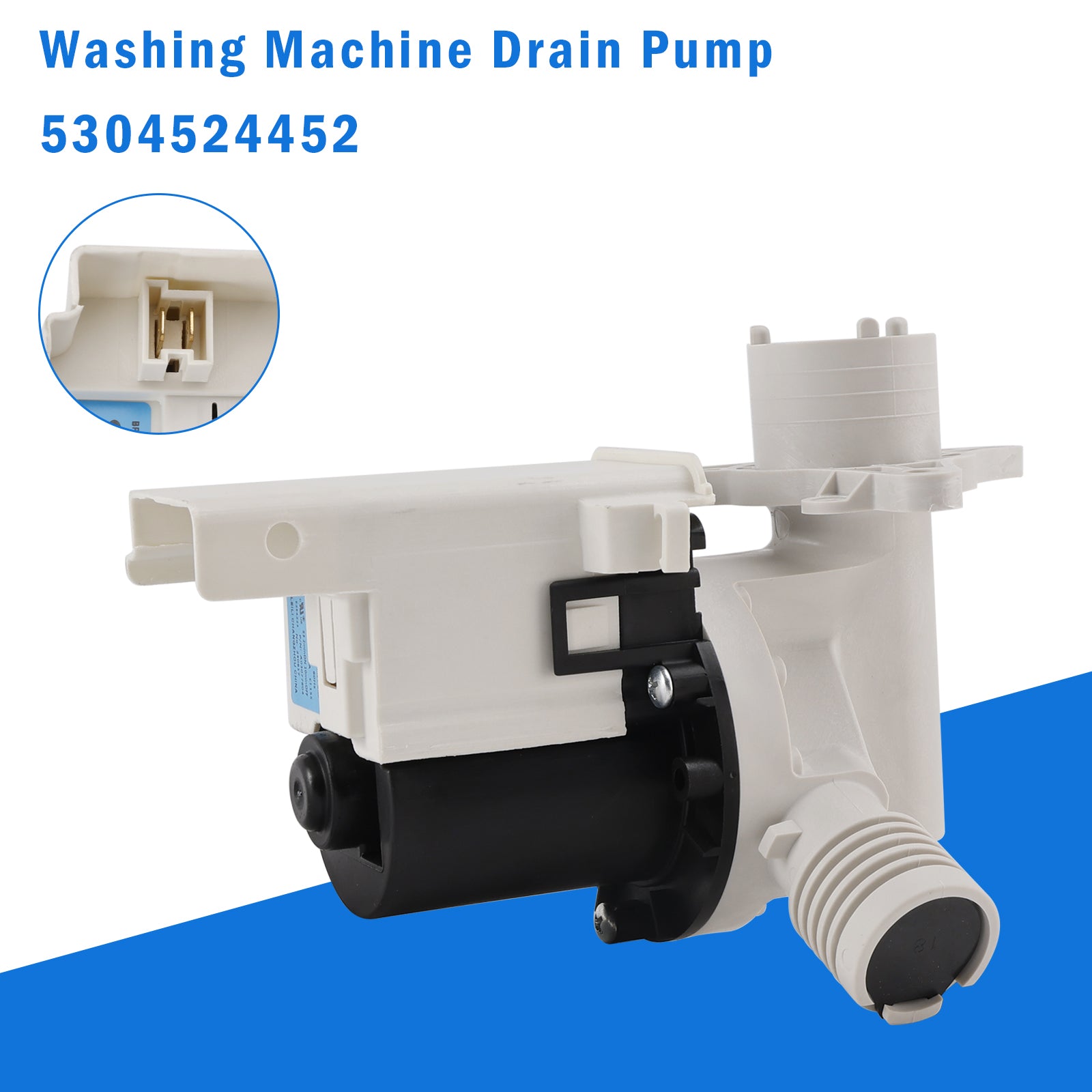 5304524452 Washer Drain Pump Assembly For Electrolux For Frigidaire