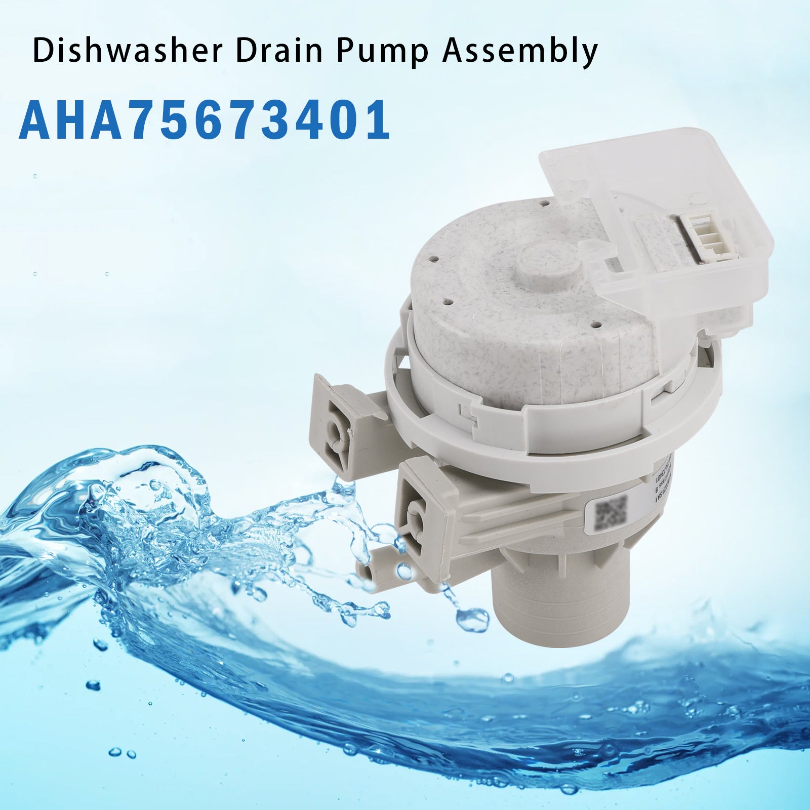 AHA75673401 WT7100C WT7800CV Dishwasher Drain Pump Assembly For LG Motor DC26V