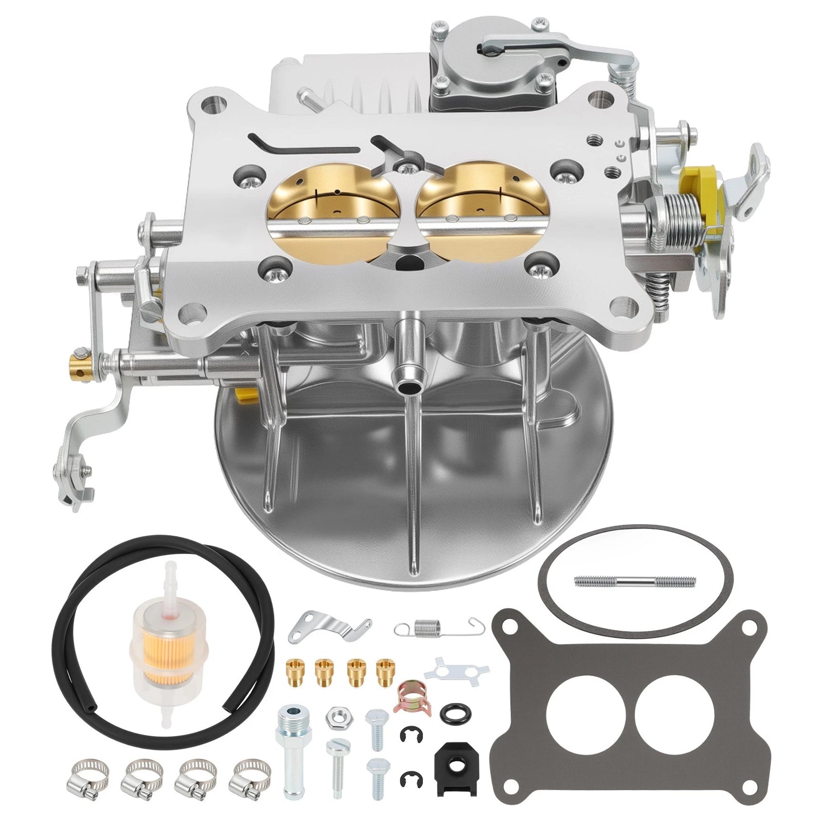 0-4412S 2 Barrel Carburetor For  500 CFM W/ Manual Choke Gasoline 04412S