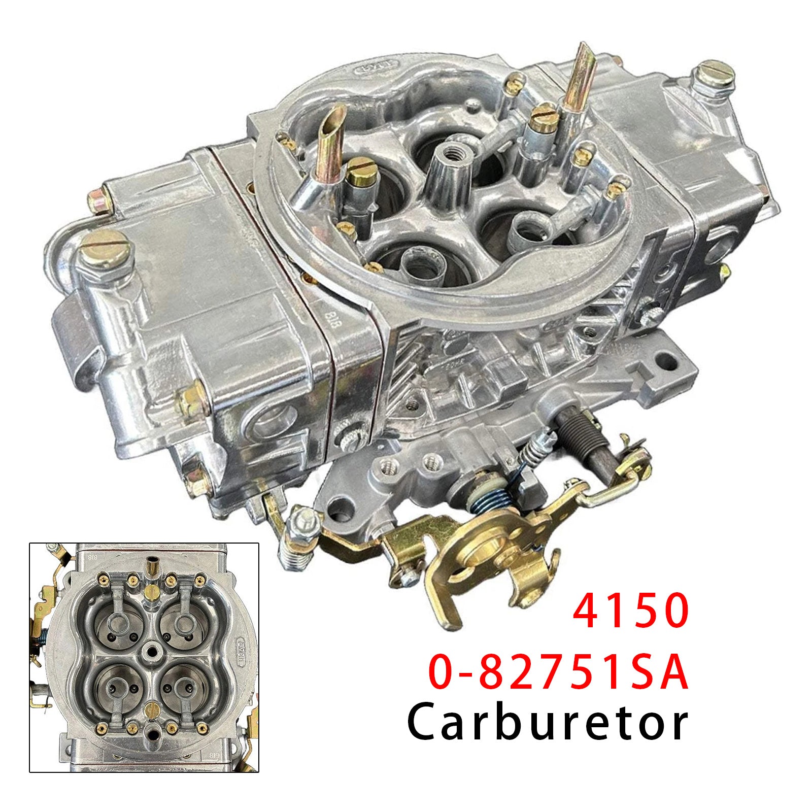 750 CFM Double Pumper Carburettor 4150 Carby 0-82751SA