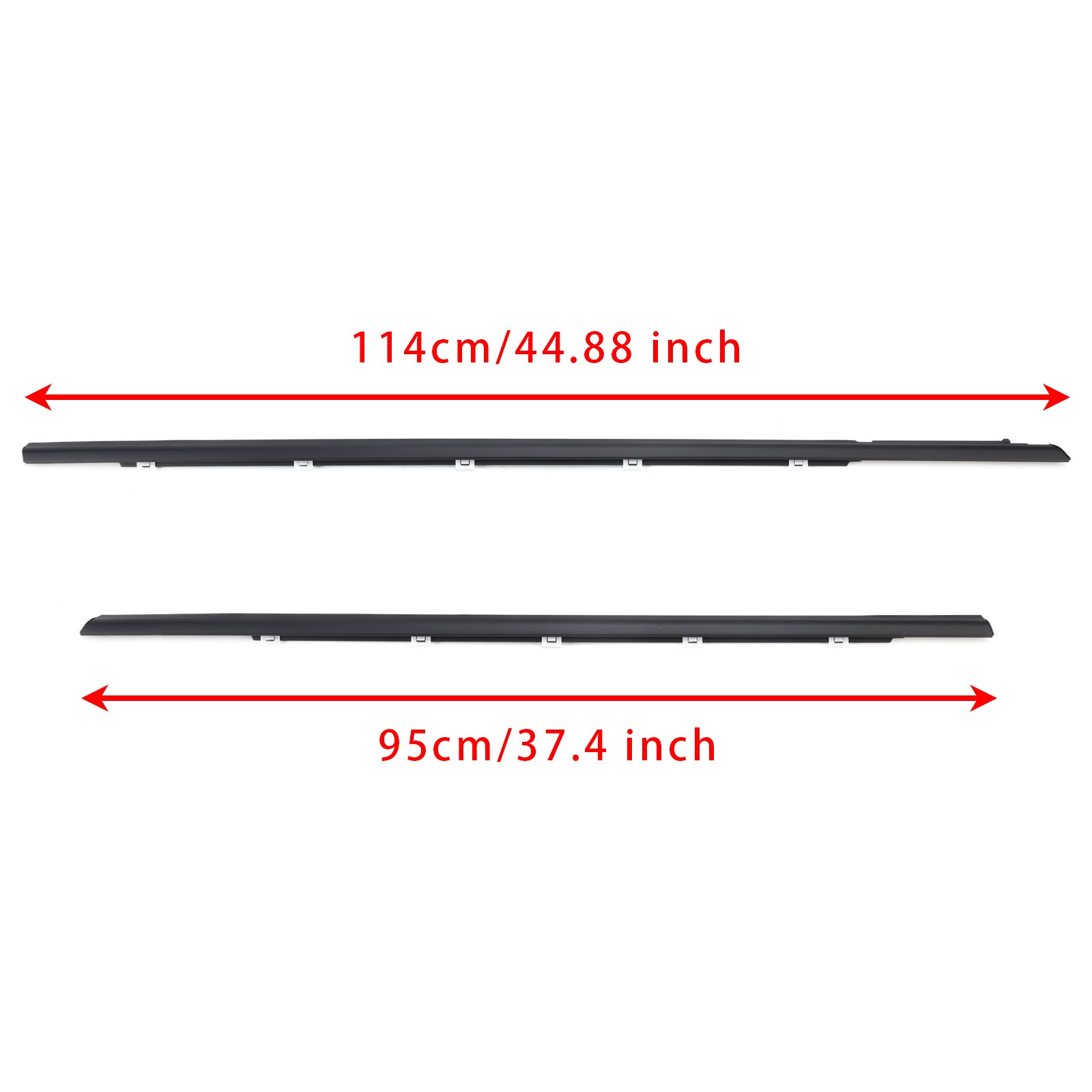 4Pcs Door Outside Weatherstrip Belt 82210M6000 For Kia K3 Forte Cerato 2019-2023