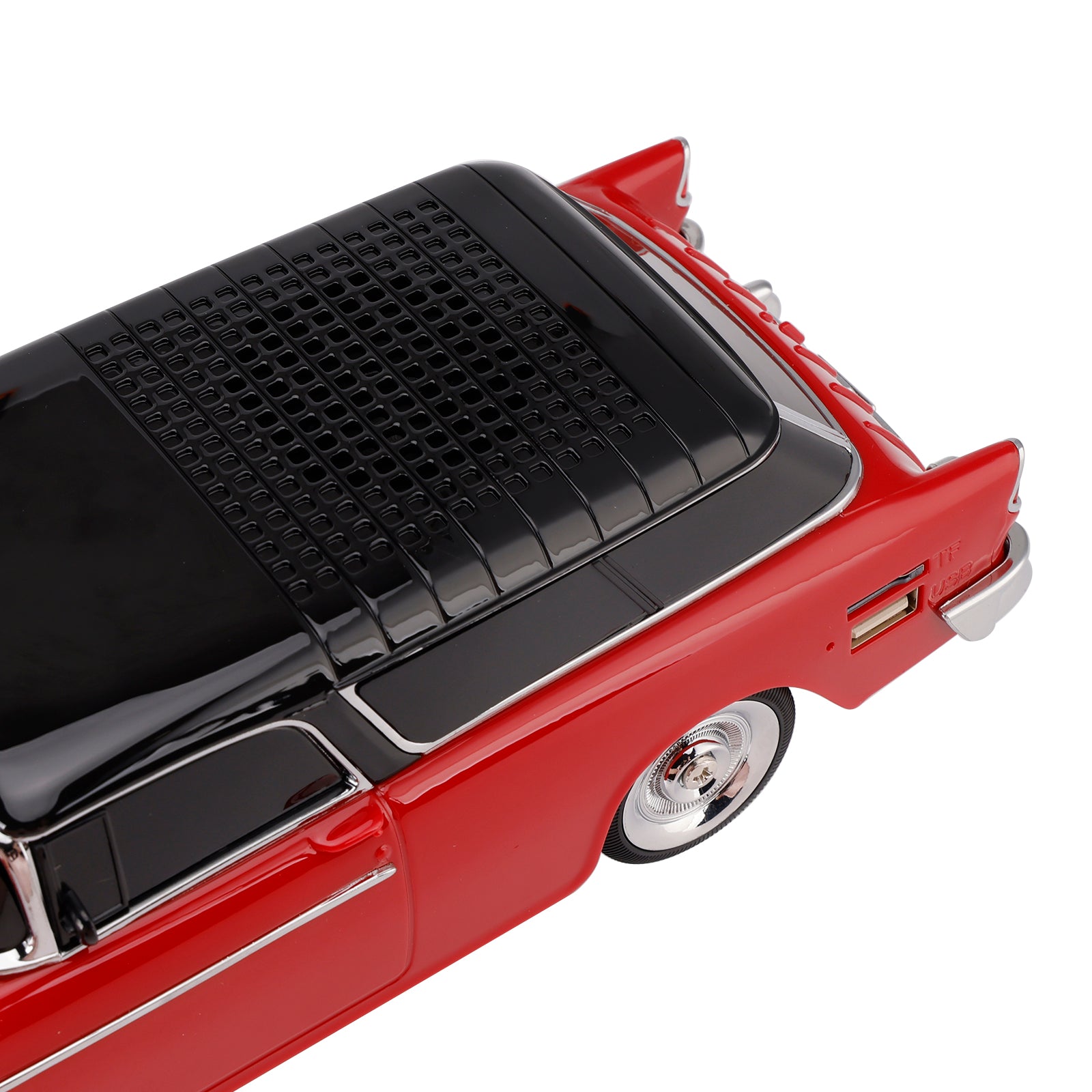 WS-1955 Bluetooth Replica Speaker Retro Speaker Car Design HD Sound TWS FM Radio