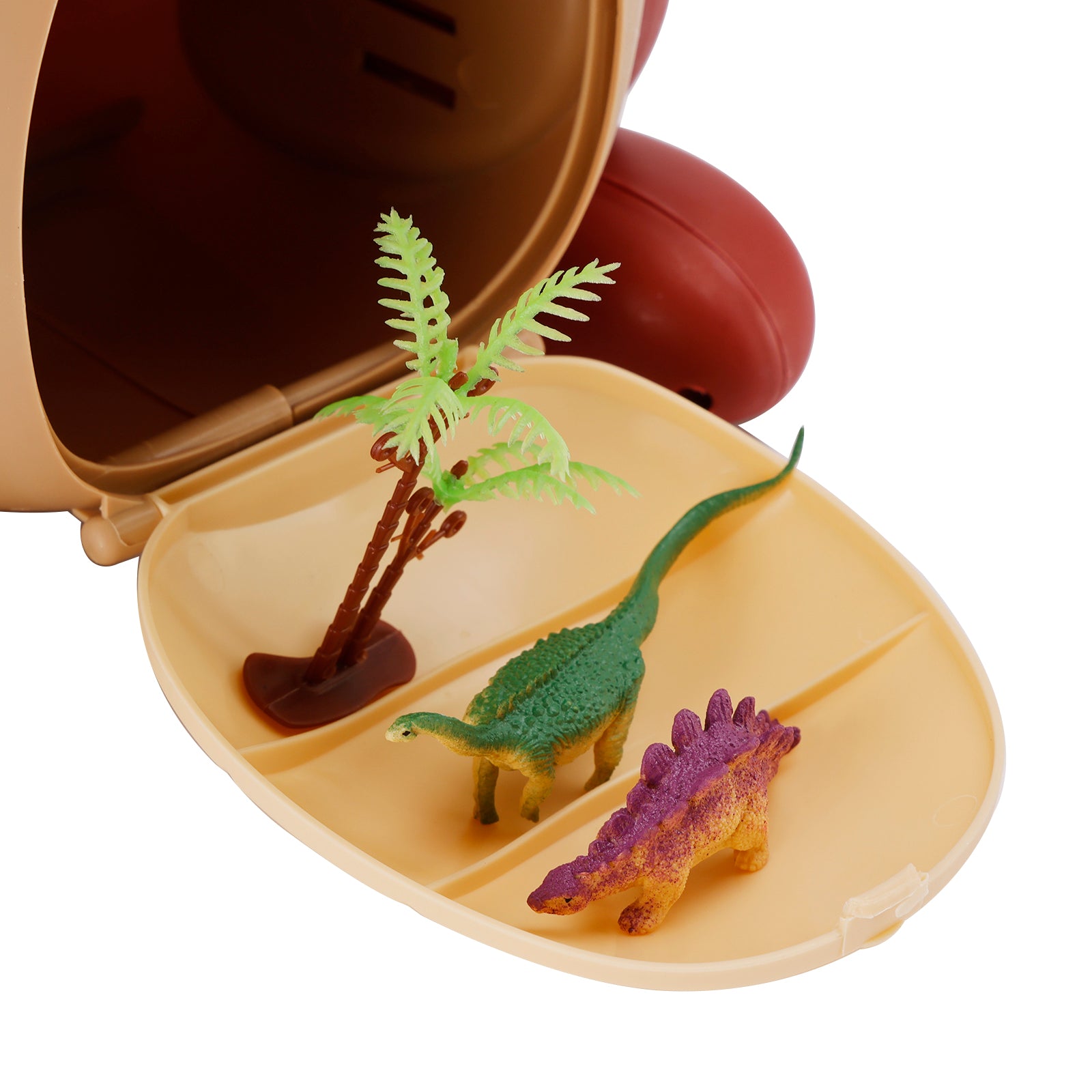 41 Pcs Dinosaur World Toy Realistic Set With Tree And Fence Playset Gift For Kid