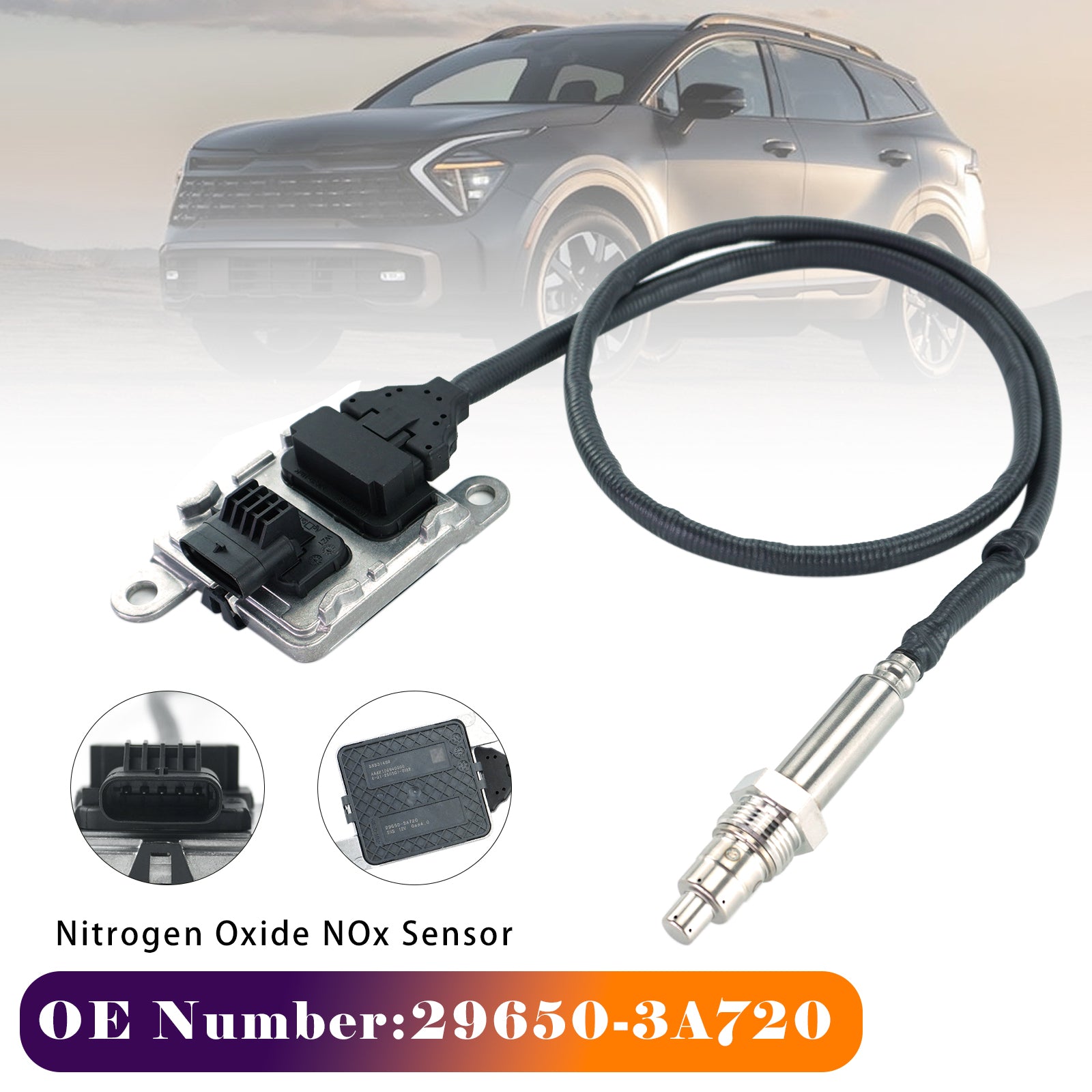 Nitrogen Oxide NOx Sensor 29650-3A720 SNS3145B For Hyundai Kia