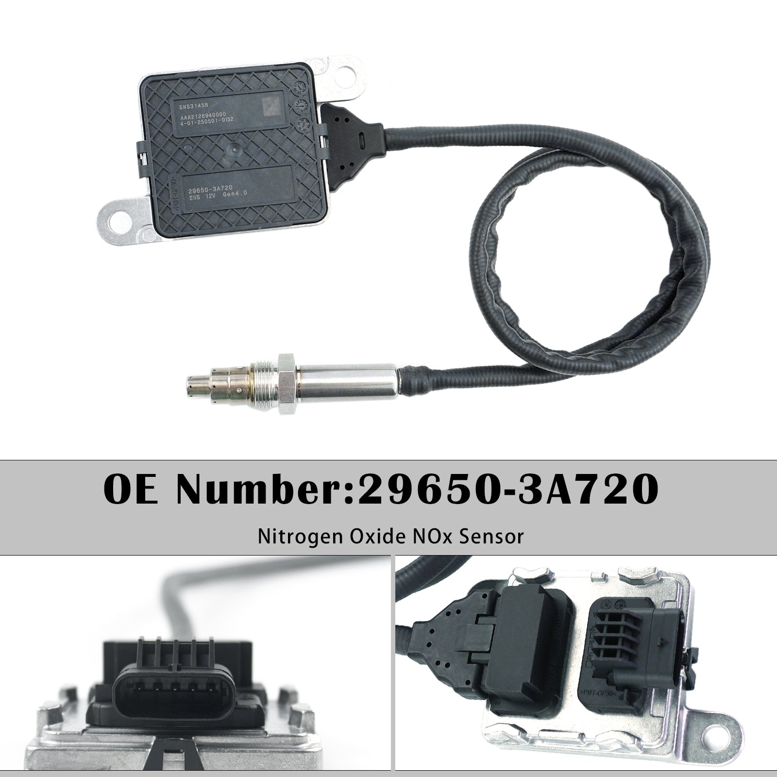 Nitrogen Oxide NOx Sensor 29650-3A720 SNS3145B For Hyundai Kia