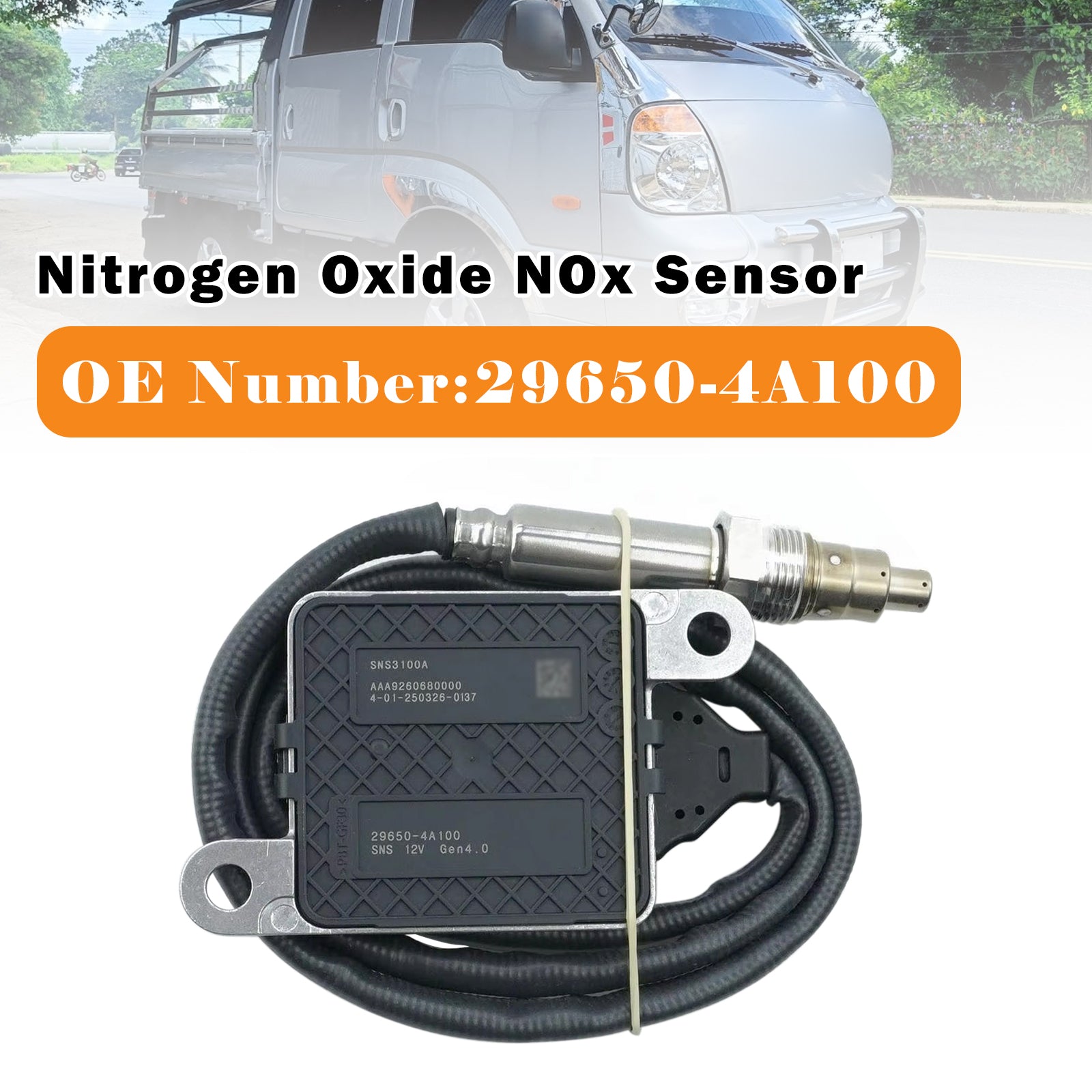 Nitrogen Oxide NOx Sensor 29650-4A100 For Hyundai Porter 2 H-100 Kia Bongo 3